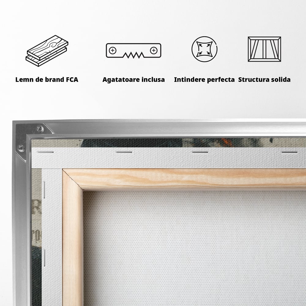 Tablou Canvas Premium, LuxCanva® Q1033, Dincolo de Reguli, Lider, Profesionist, Business, Independenta, Motivatie, Ambitie, Viziune, Birou, Dormitor