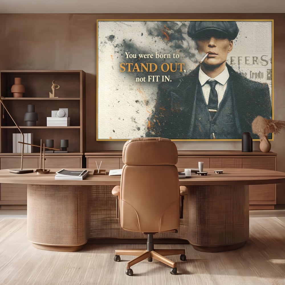 Tablou Canvas Premium, LuxCanva® Q1033, Dincolo de Reguli, Lider, Profesionist, Business, Independenta, Motivatie, Ambitie, Viziune, Birou, Dormitor