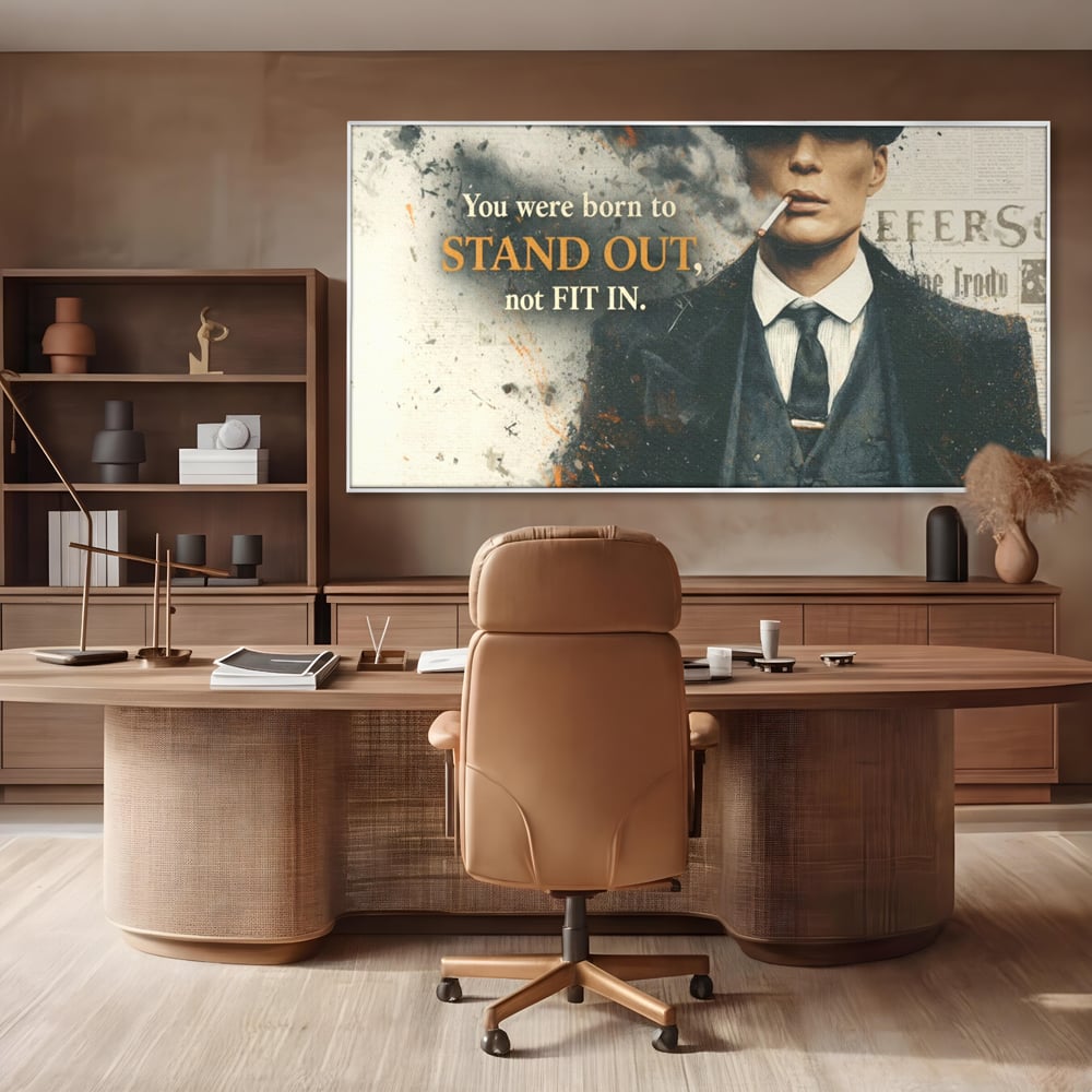 Tablou Canvas Premium, LuxCanva® Q1033, Dincolo de Reguli, Lider, Profesionist, Business, Independenta, Motivatie, Ambitie, Viziune, Birou, Dormitor