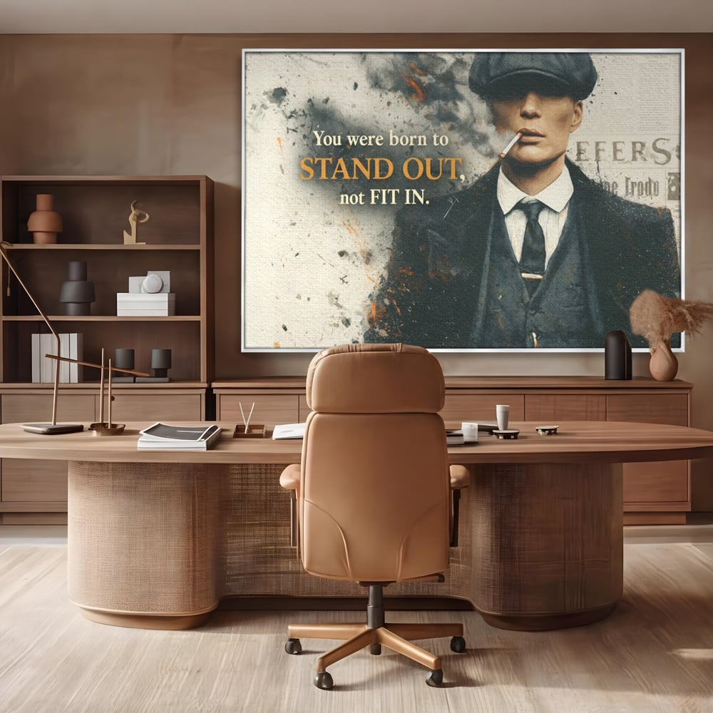 Tablou Canvas Premium, LuxCanva® Q1033, Dincolo de Reguli, Lider, Profesionist, Business, Independenta, Motivatie, Ambitie, Viziune, Birou, Dormitor