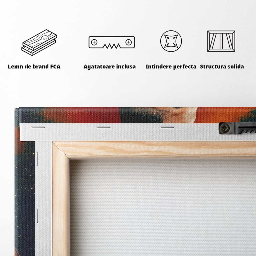 Tablou Canvas Premium, LuxCanva® Q1034, Suprematie Tacuta, Victorie, Ronaldo, Fotbal, Mesaj, Motivational, Succes, Campion, Birou, Dormitor