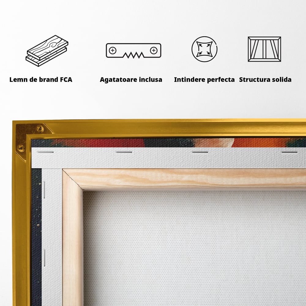 Tablou Canvas Premium, LuxCanva® Q1034, Suprematie Tacuta, Victorie, Ronaldo, Fotbal, Mesaj, Motivational, Succes, Campion, Birou, Dormitor