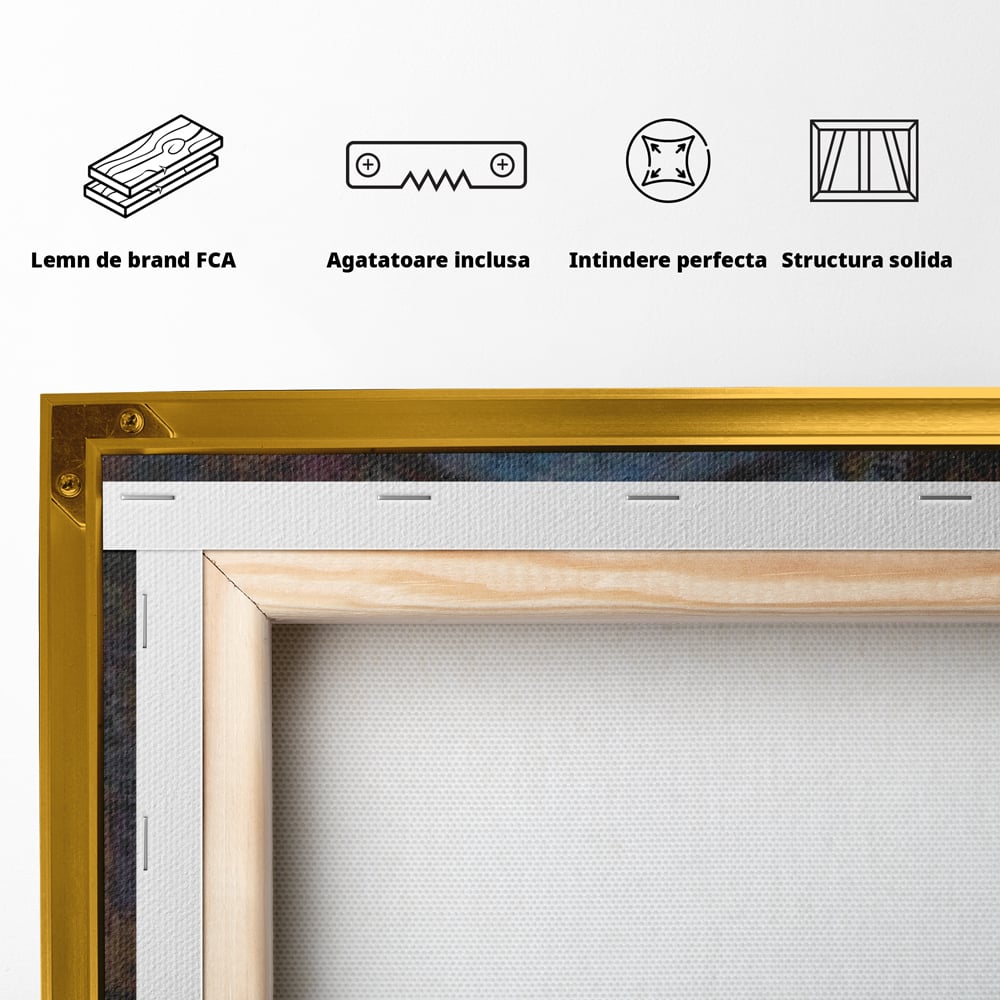 Leinwand Premium Leinwand Wandkunst, LuxCanva® Q1040, Die Welt durch ihre Augen, Augen, Weltkarte, Vision, Geographie, Reisen, Freiheit, Freiheit, Wissen, Büro, Schlafzimmer