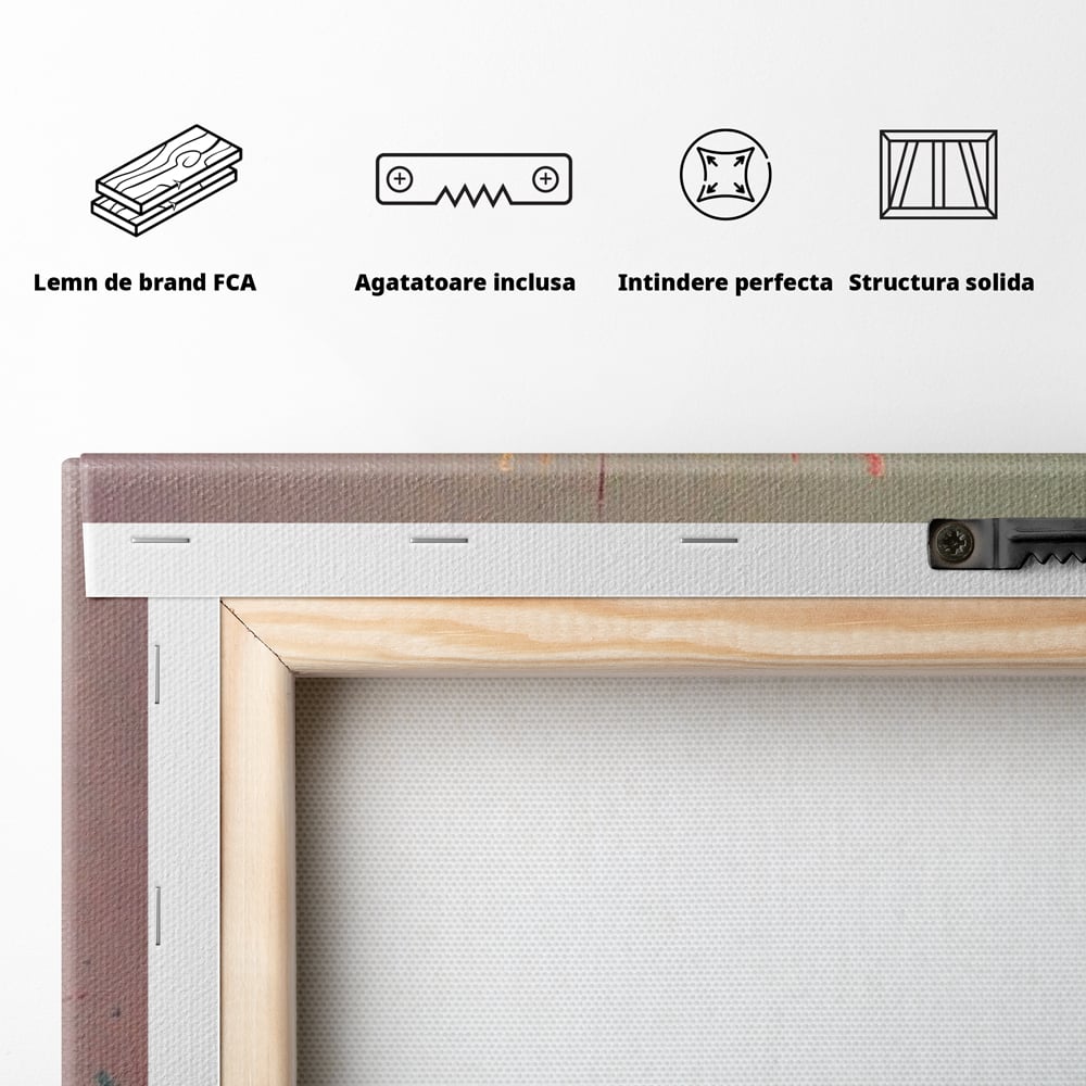 Leinwand Wandkunst Premium, LuxCanva® Q1047, Phantasie ohne Grenzen, Farben, Buch, Weisheit, Leben, Wahl, Kreativität, Vision, Büro, Schlafzimmer