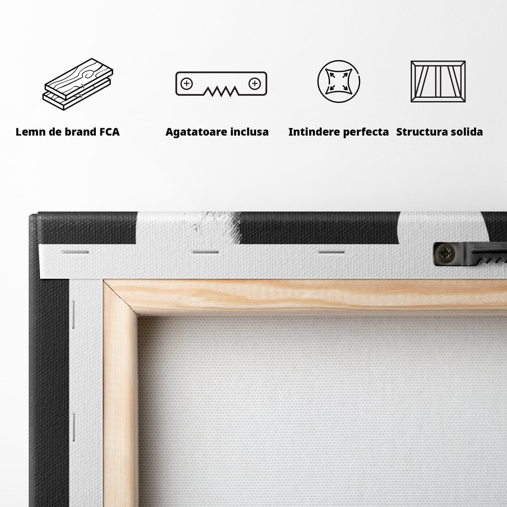 Tablou Canvas Premium, LuxCanva® Q1048, Dilema Existentei, Filosofie, Indoiala, Mister, Destin, Dramatic, Meditatie, Dark, Birou, Dormitor