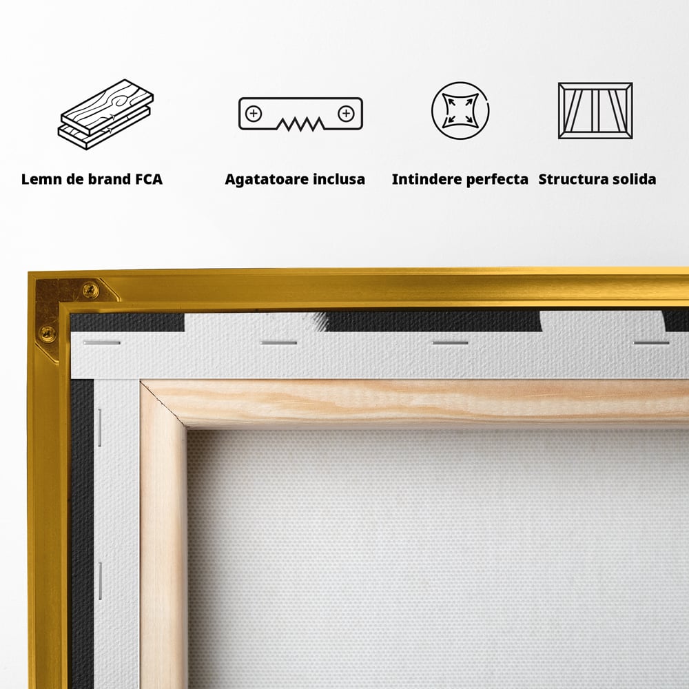 Tablou Canvas Premium, LuxCanva® Q1048, Dilema Existentei, Filosofie, Indoiala, Mister, Destin, Dramatic, Meditatie, Dark, Birou, Dormitor