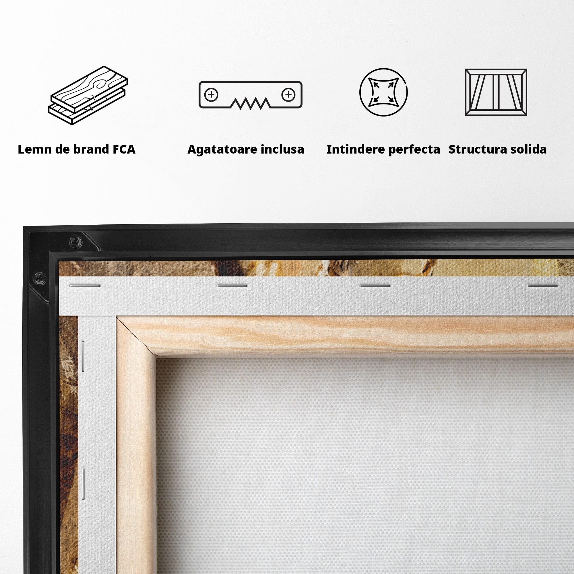 Tablou Canvas Premium LuxCanva® R1002, Saxofonistul Retro, Muzician, Saxofon, Retro, Arta, Living, Culori Vibrante