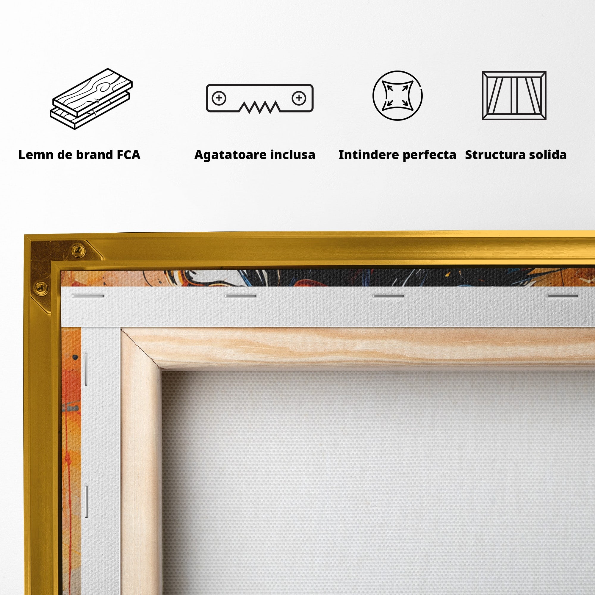 Tablou Canvas Premium LuxCanva® R1004, Saxofonista Pasionala, Saxofon, Muzica, Femeie, Living, Arta, Culori Vibrante