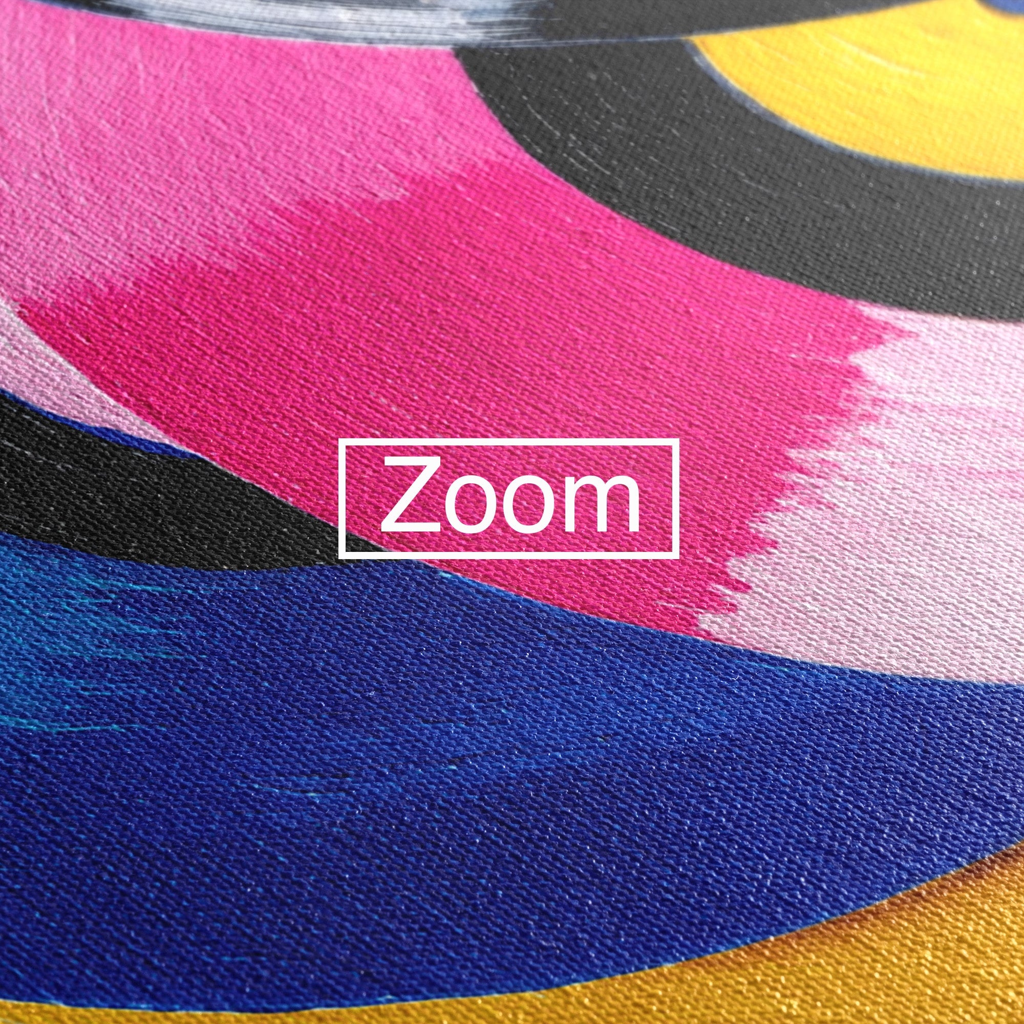 Tablou Canvas Premium LuxCanva® R1005, Viniluri Colorate, Viniluri, Muzica, Retro, Arta Abstracta, Living, Culori Vibrante