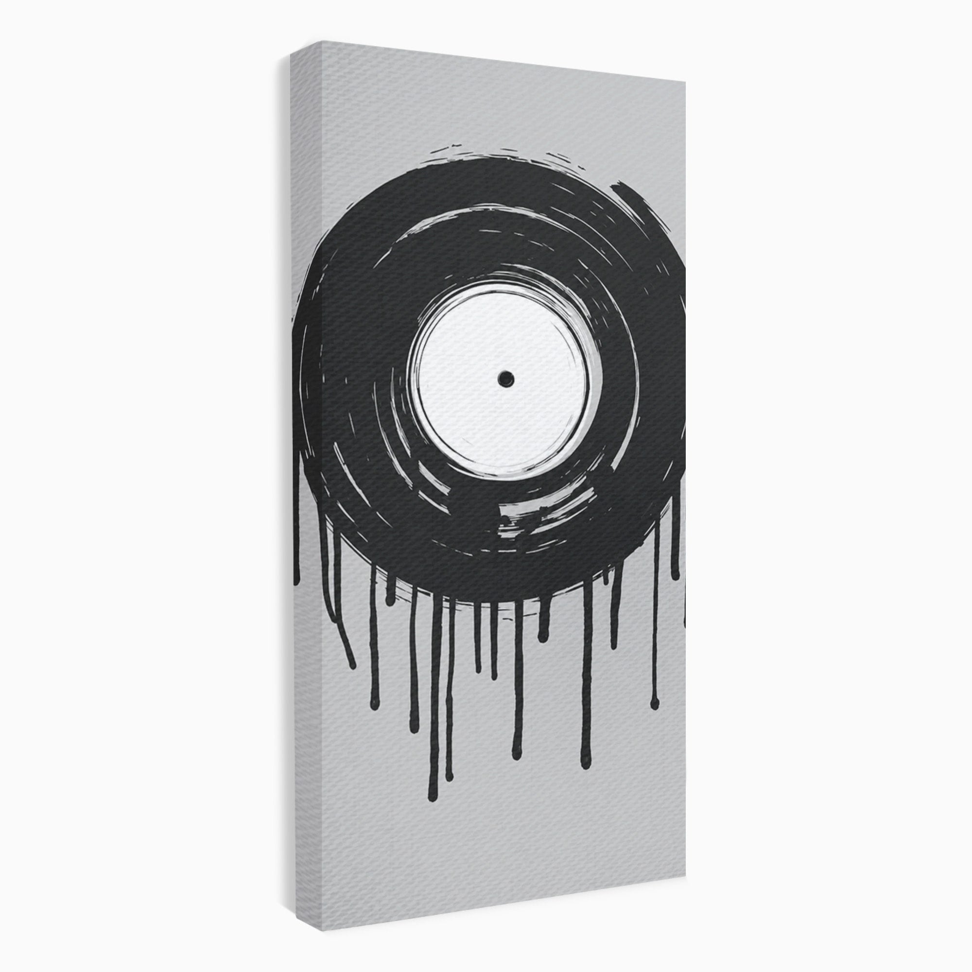 Tablou Canvas Premium LuxCanva® R1006, Vinil Topit, Vinil, Muzica, Abstract, Modern, Birou, Culori Vibrante