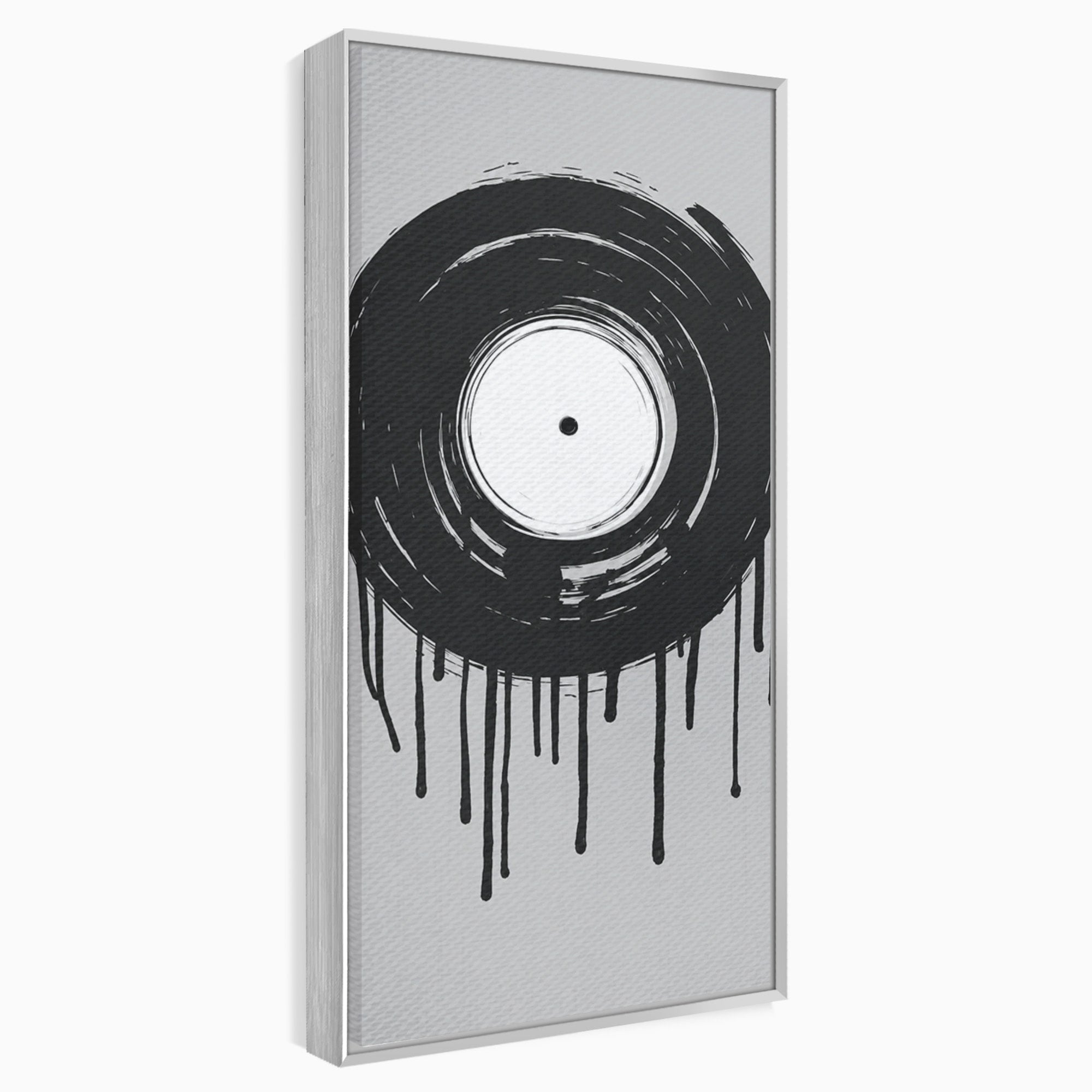 Tablou Canvas Premium LuxCanva® R1006, Vinil Topit, Vinil, Muzica, Abstract, Modern, Birou, Culori Vibrante