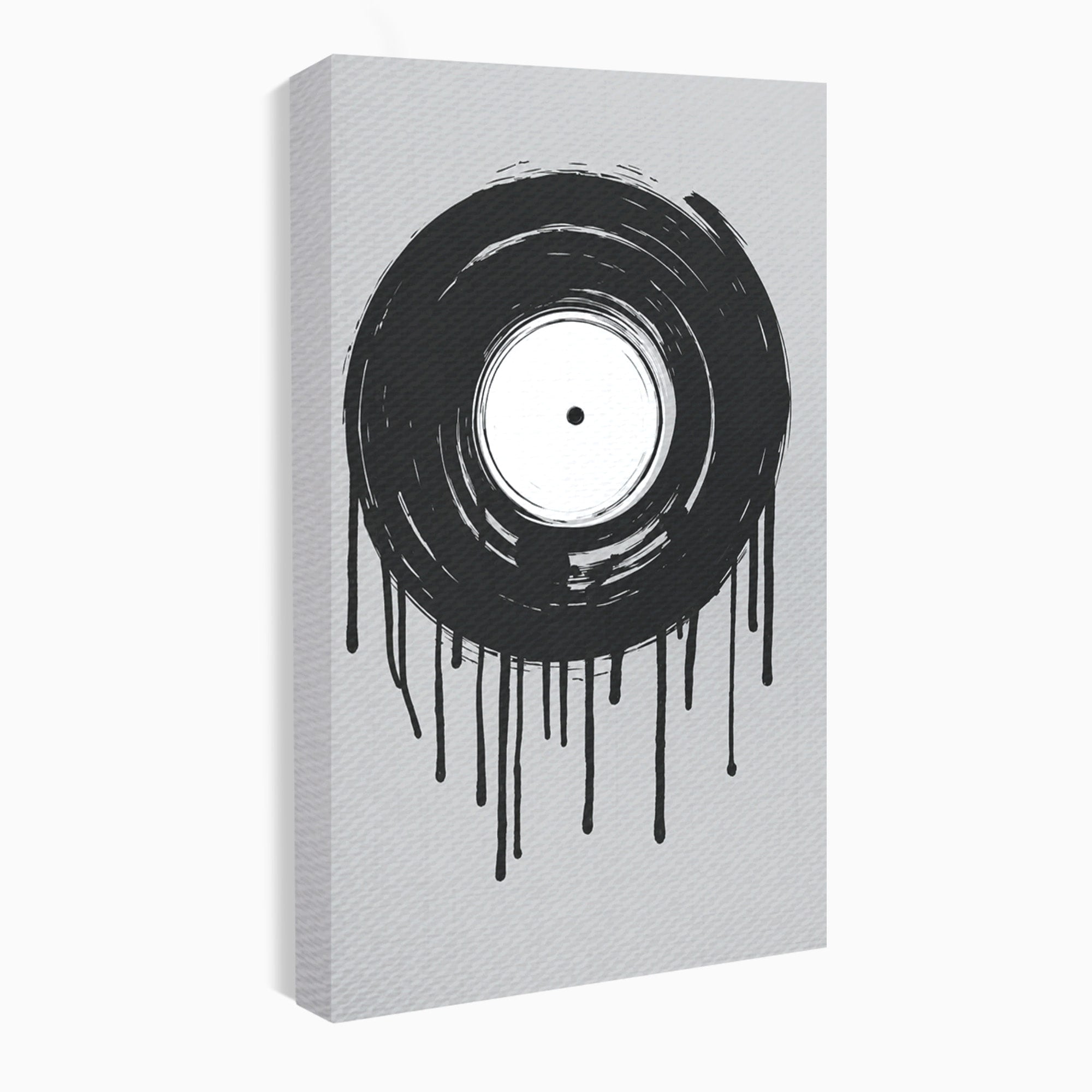 Tablou Canvas Premium LuxCanva® R1006, Vinil Topit, Vinil, Muzica, Abstract, Modern, Birou, Culori Vibrante