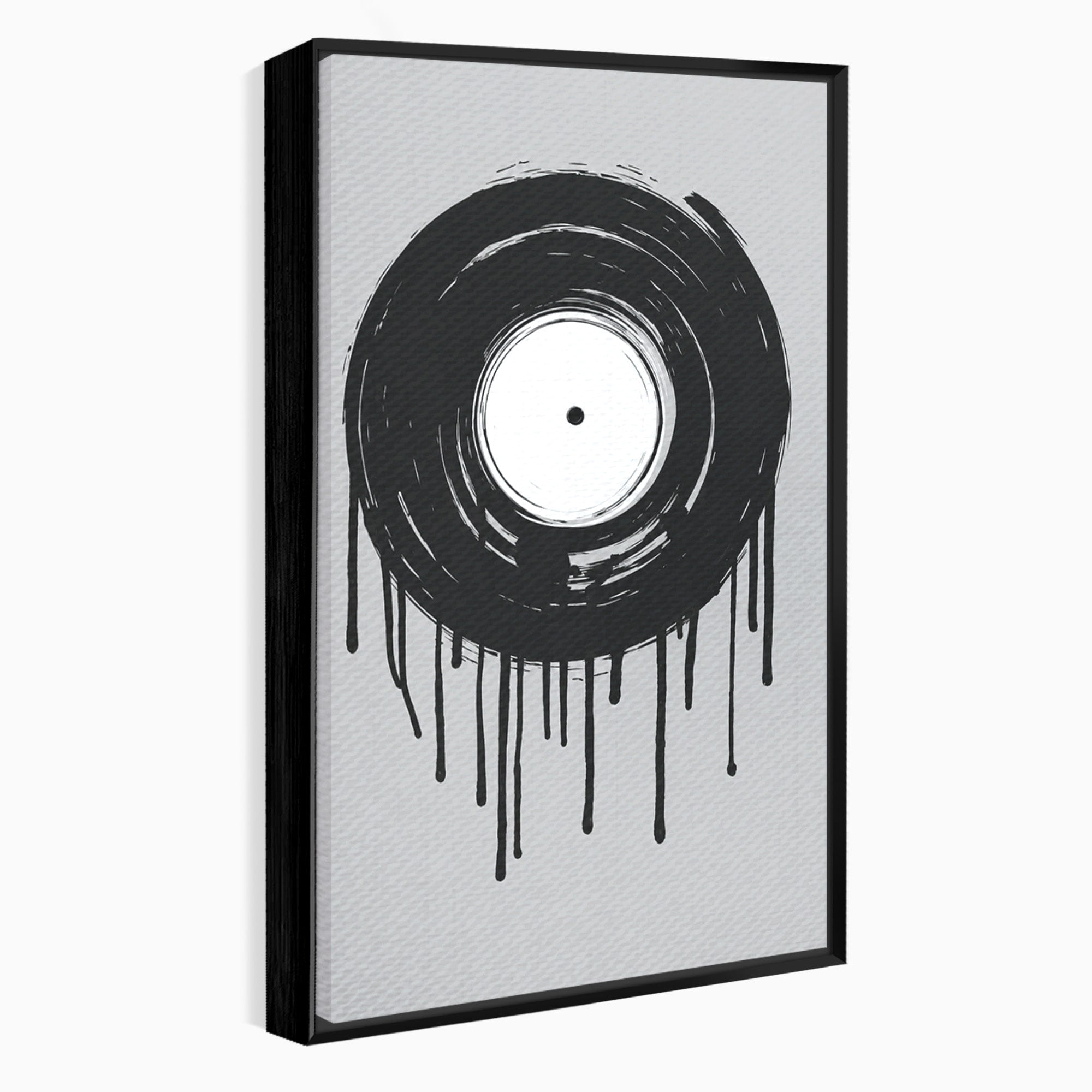 Tablou Canvas Premium LuxCanva® R1006, Vinil Topit, Vinil, Muzica, Abstract, Modern, Birou, Culori Vibrante
