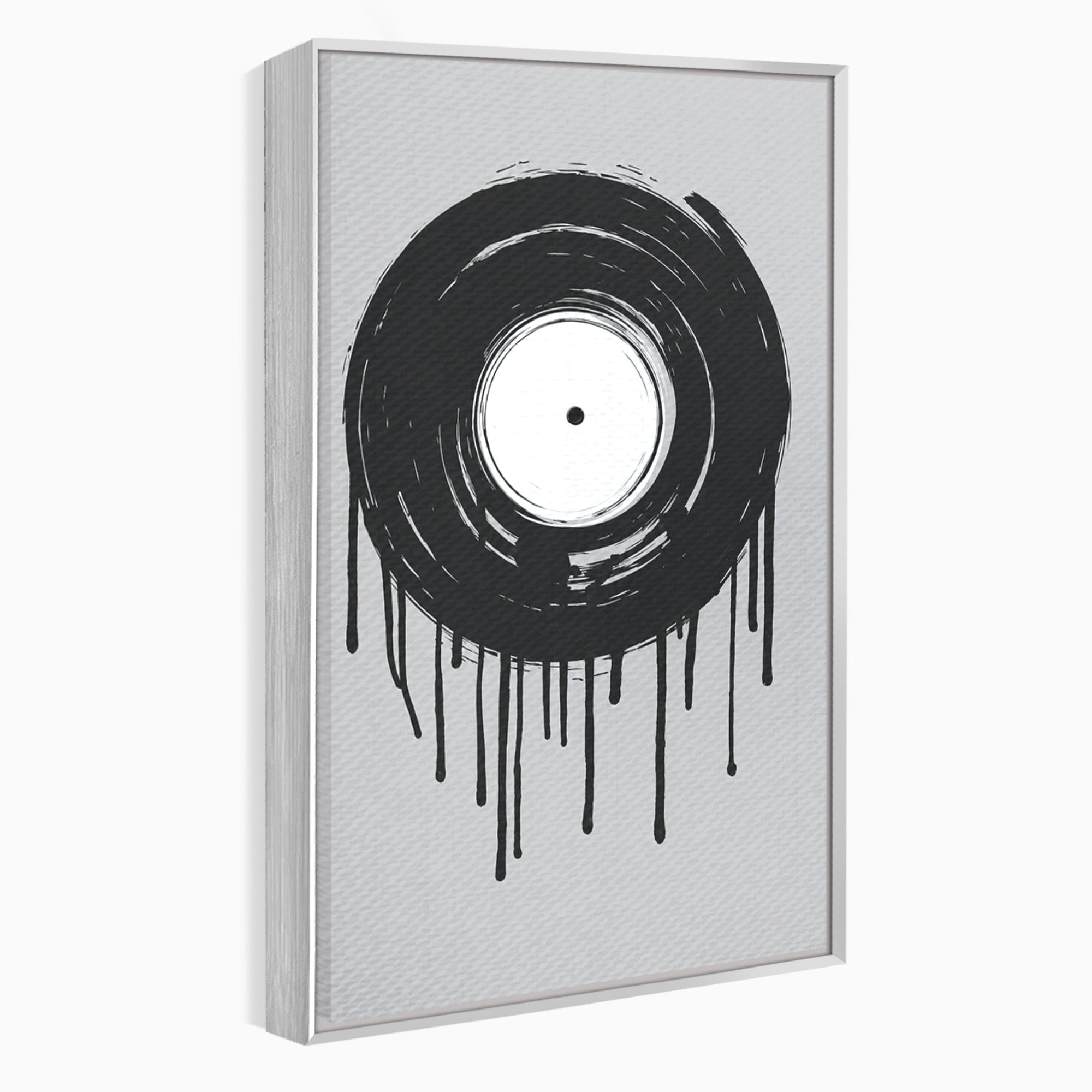Tablou Canvas Premium LuxCanva® R1006, Vinil Topit, Vinil, Muzica, Abstract, Modern, Birou, Culori Vibrante