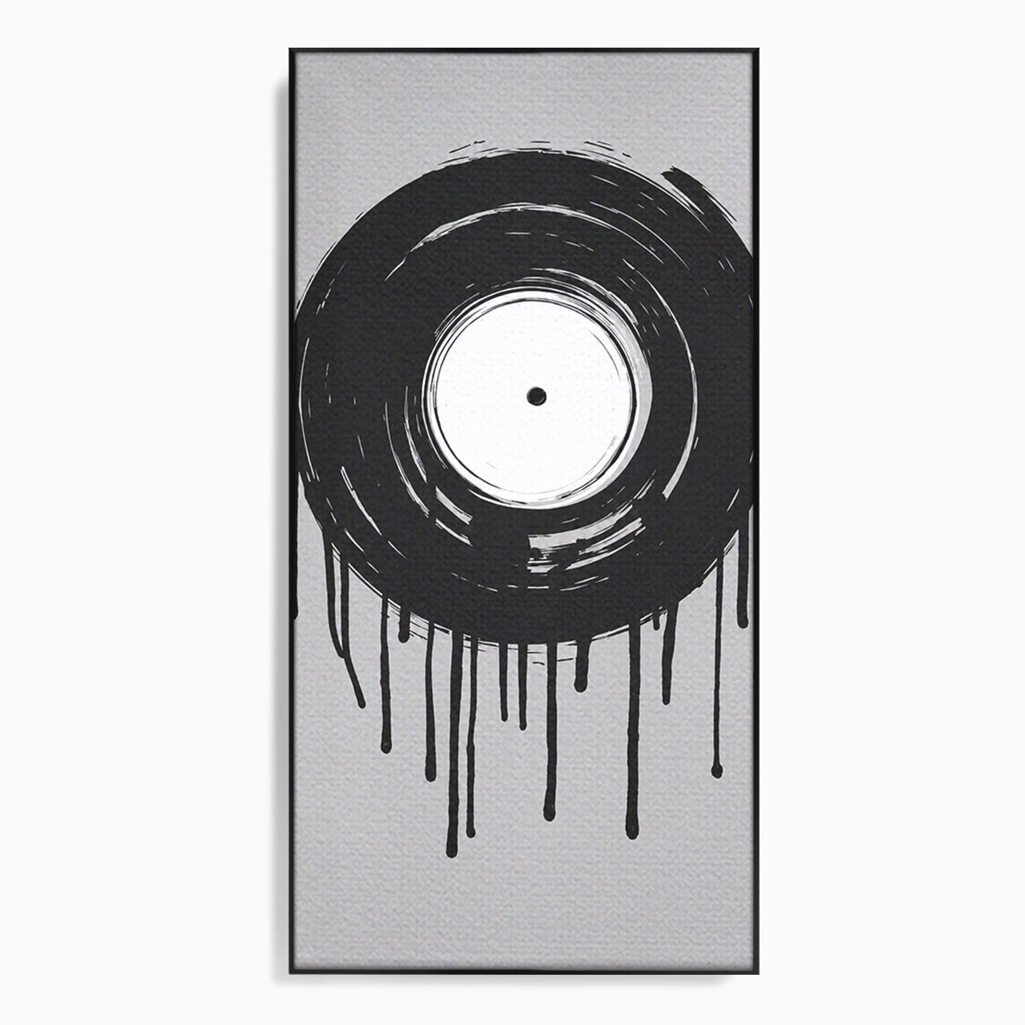 Tablou Canvas Premium LuxCanva® R1006, Vinil Topit, Vinil, Muzica, Abstract, Modern, Birou, Culori Vibrante