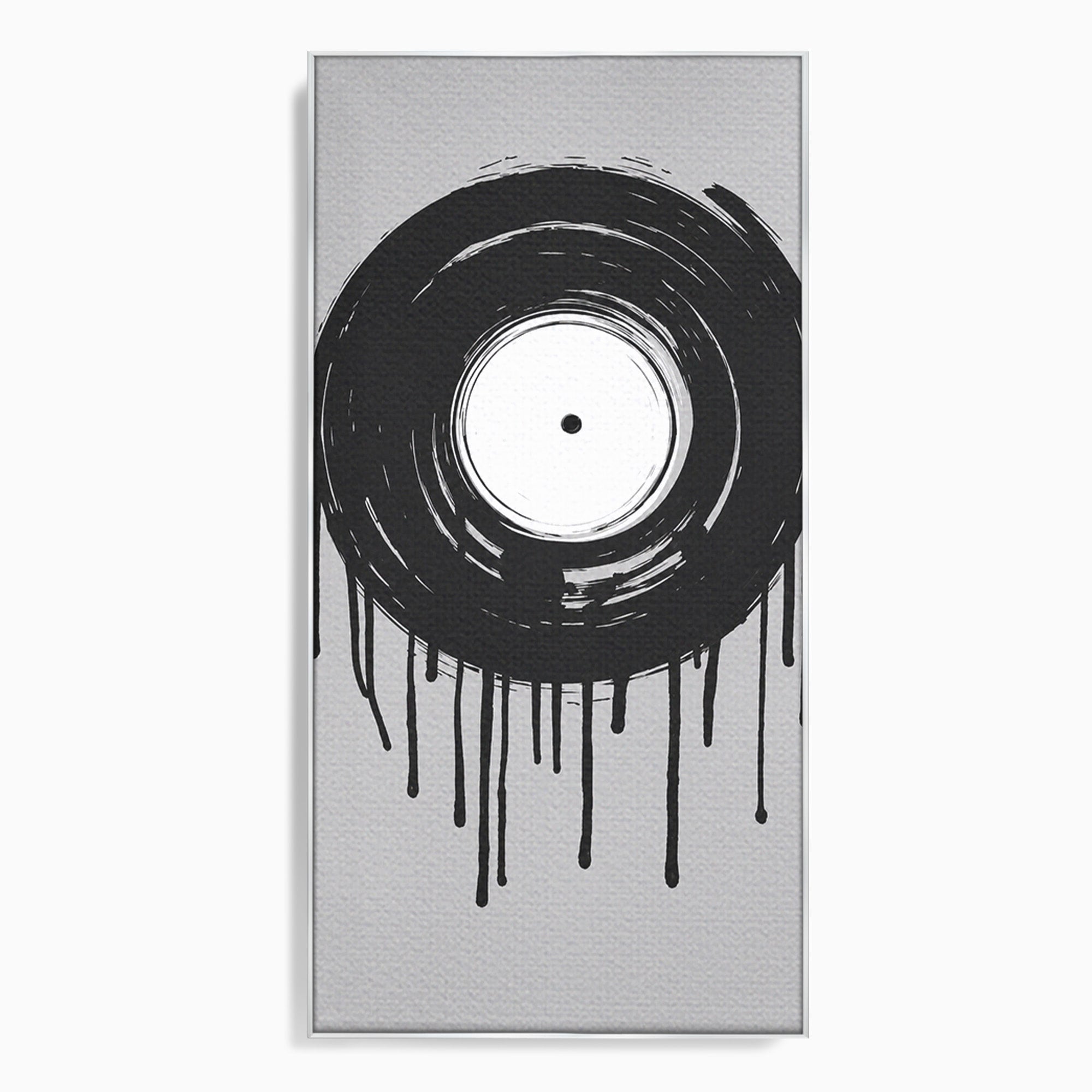 Tablou Canvas Premium LuxCanva® R1006, Vinil Topit, Vinil, Muzica, Abstract, Modern, Birou, Culori Vibrante