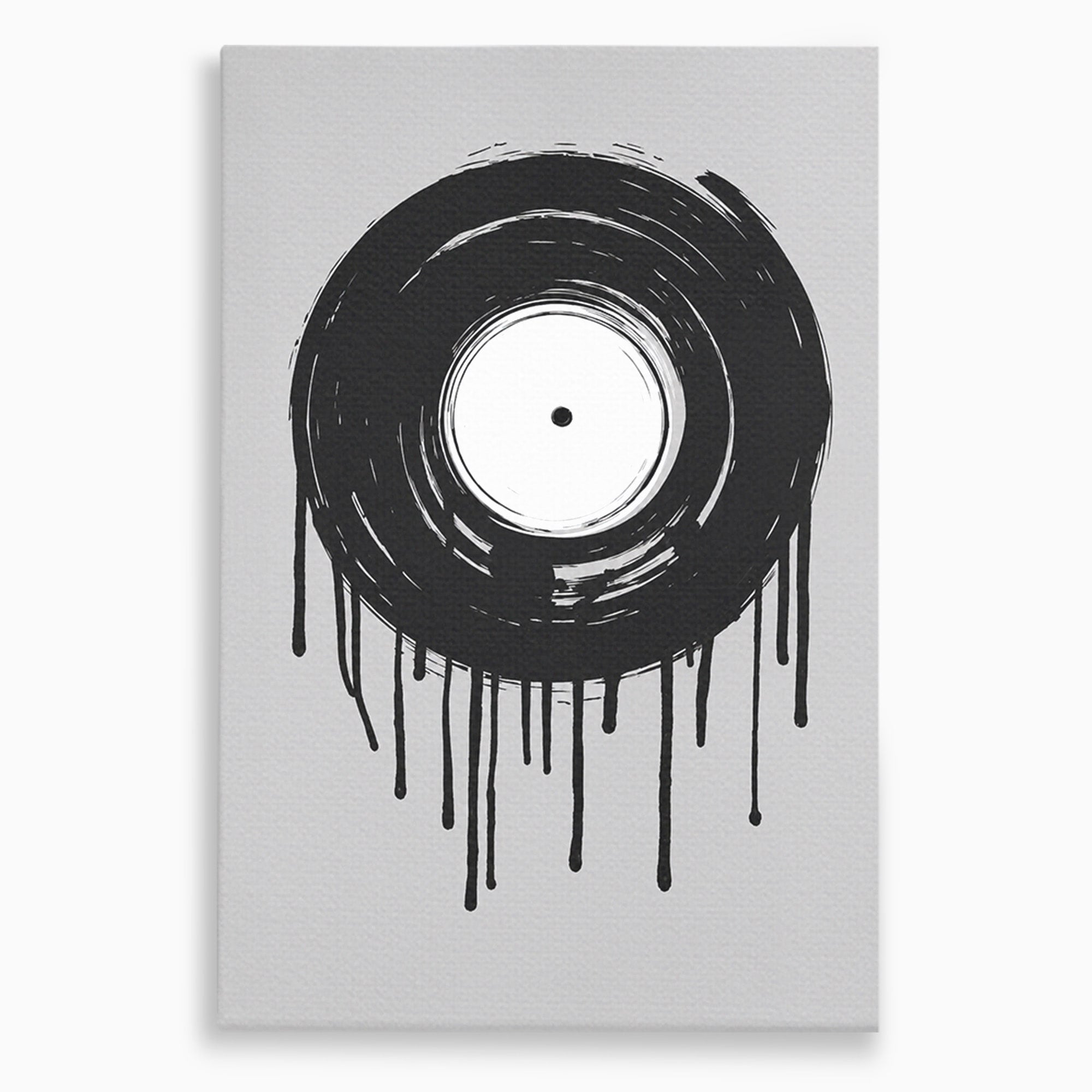 Tablou Canvas Premium LuxCanva® R1006, Vinil Topit, Vinil, Muzica, Abstract, Modern, Birou, Culori Vibrante