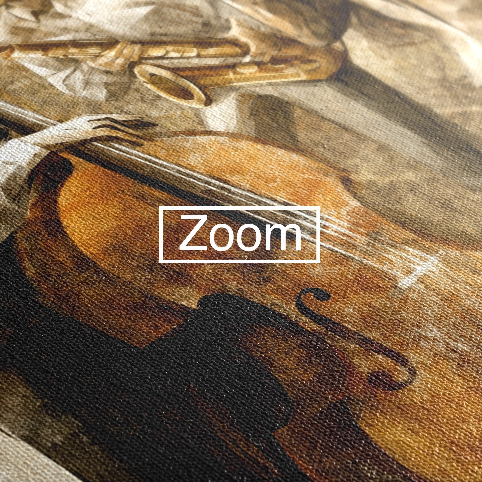 Tablou Canvas Premium LuxCanva® R1014, Trio Muzical de Jazz, Jazz, Muzica, Instrumente, Arta, Living, Birou, Culori Vibrante