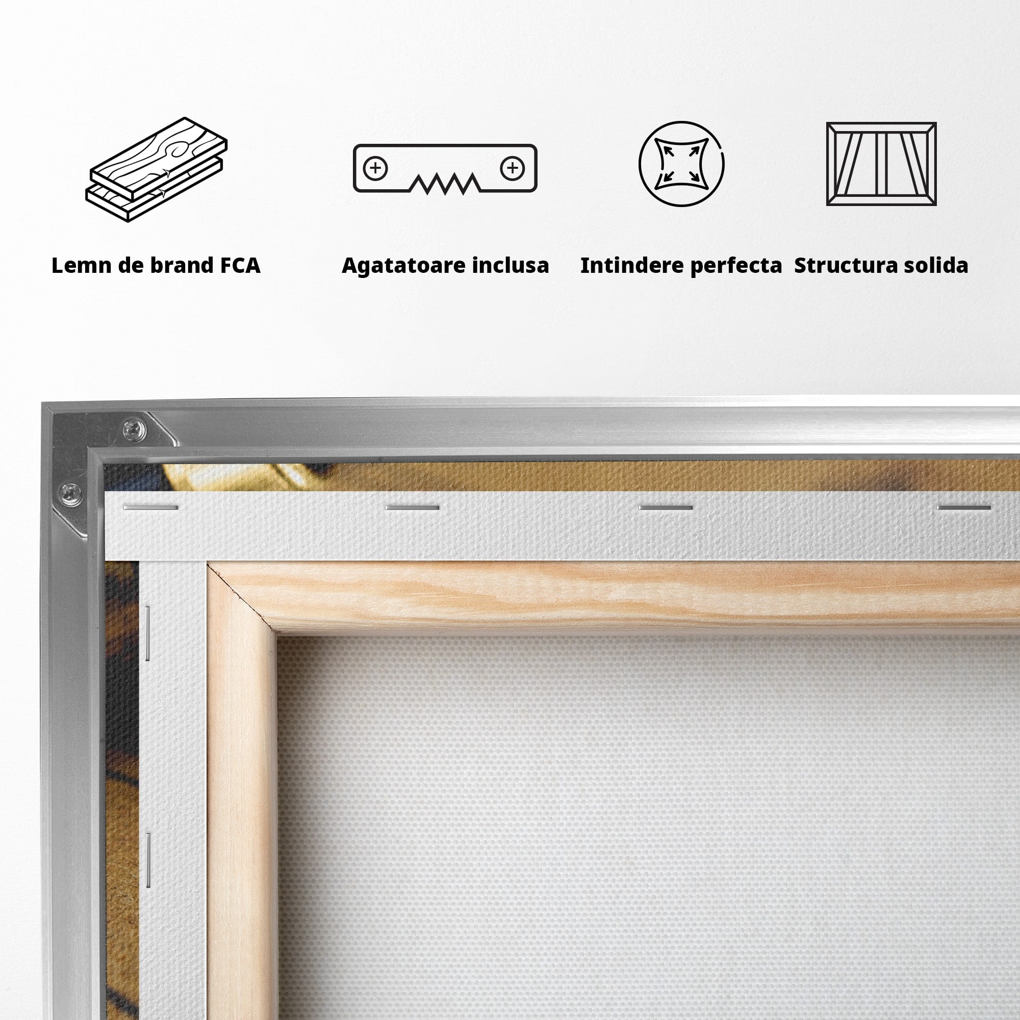 Tablou Canvas Premium LuxCanva® R1024, Armonii Muzicale, Muzica, Partitura, Stilou, Insemnari, Birou, Vintage, Culori Vibrante