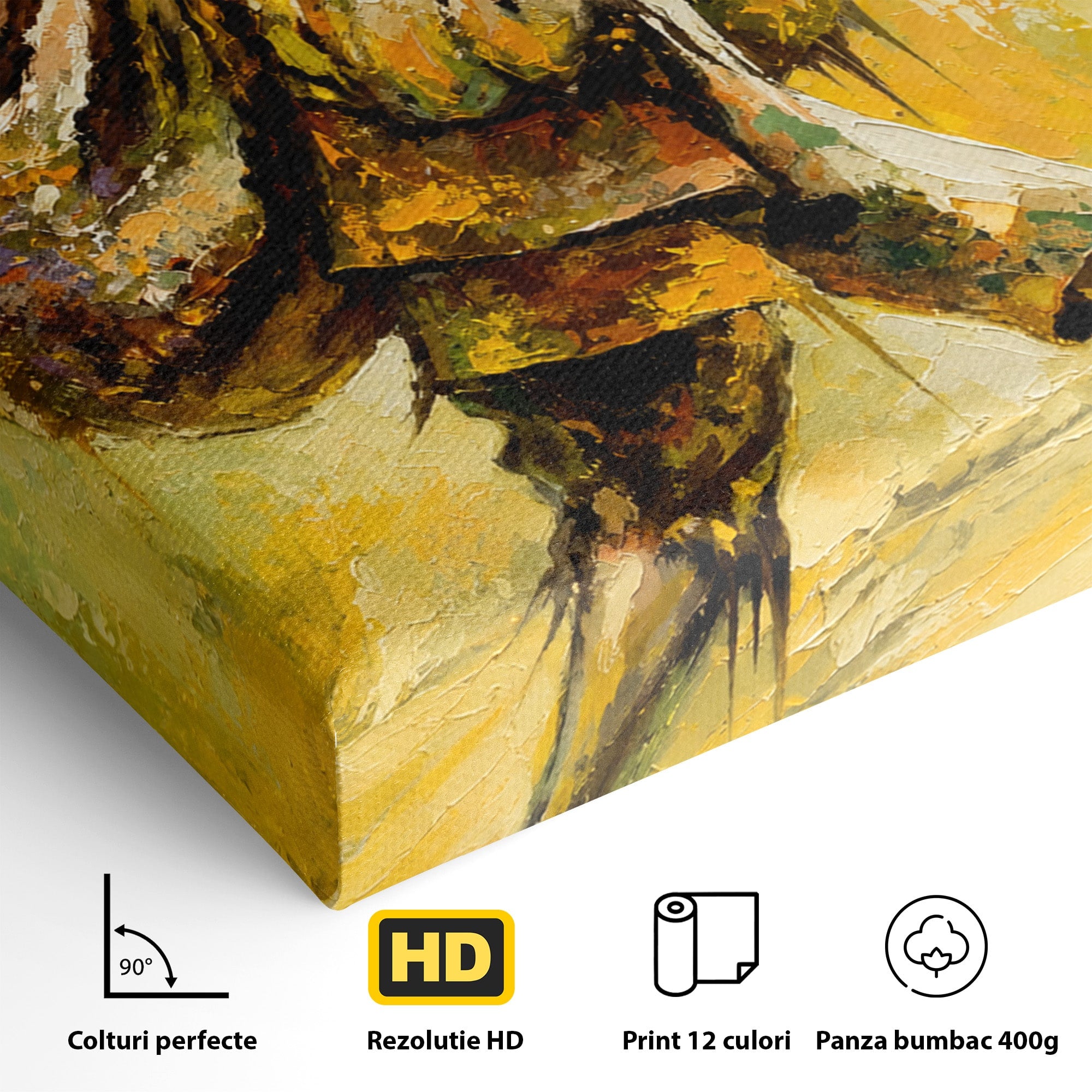 Tablou Canvas Premium LuxCanva® R1032, Flautistul Fermecat, Flautist, Muzica, Arta, Figurativ, Living, Culori Vibrante