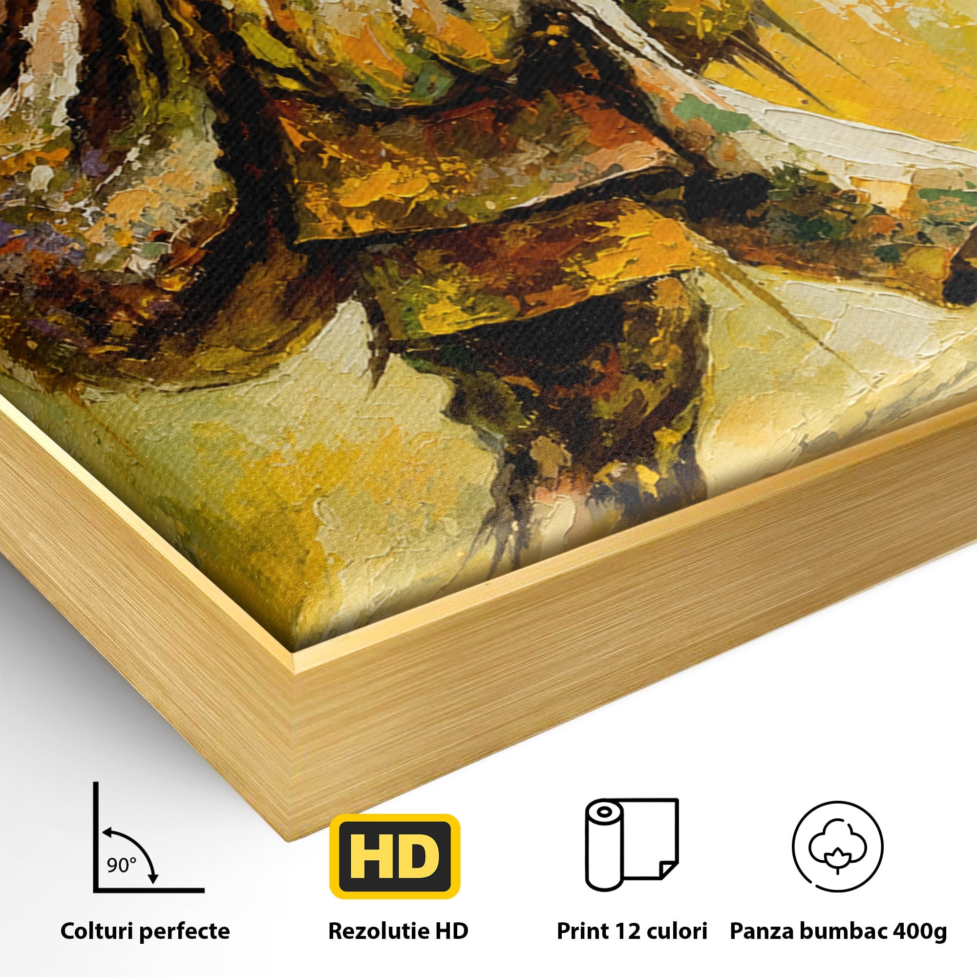 Tablou Canvas Premium LuxCanva® R1032, Flautistul Fermecat, Flautist, Muzica, Arta, Figurativ, Living, Culori Vibrante
