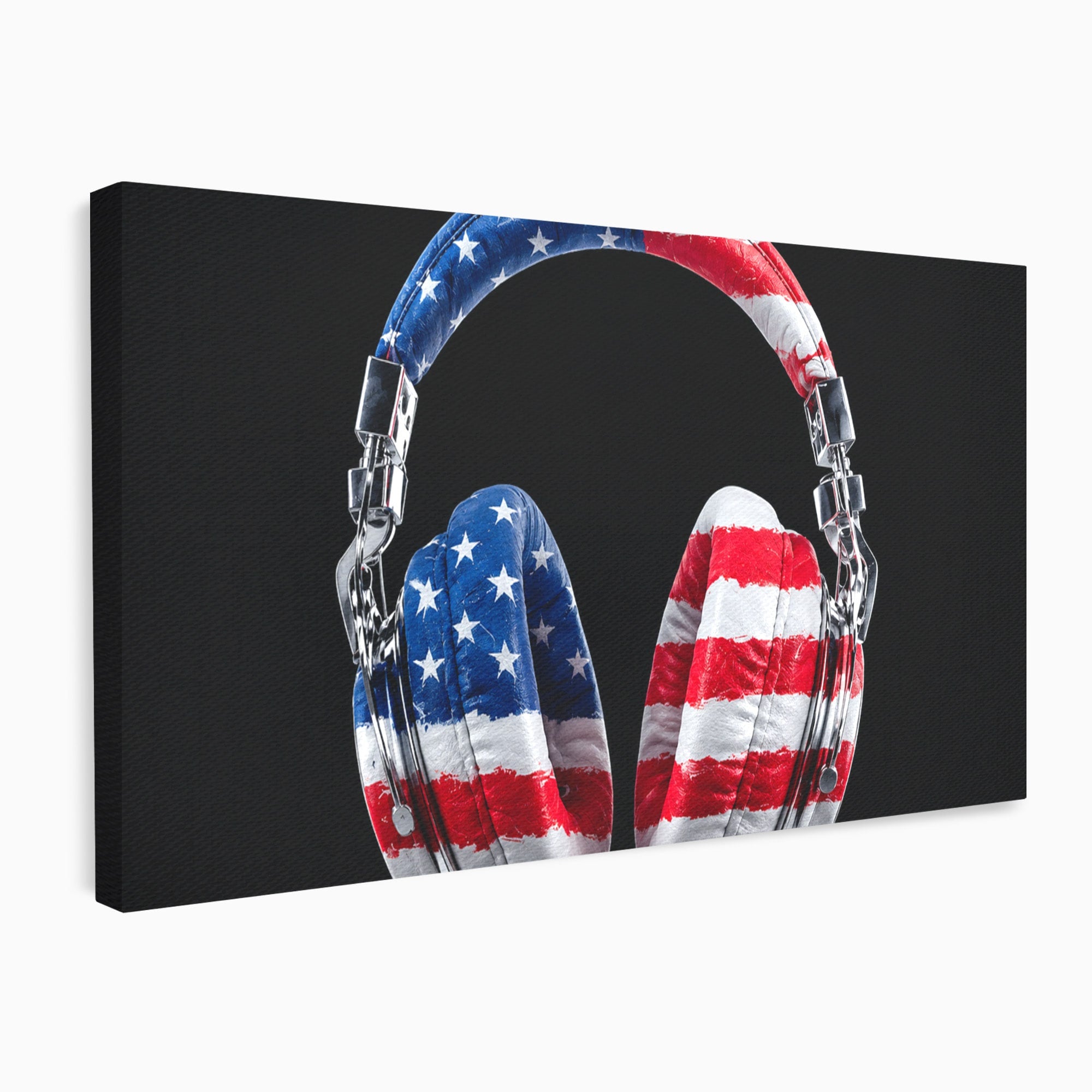 Tablou Canvas Premium LuxCanva® R1041, Castile Patriotice, Castile, Stele, Drapel, Muzica, Birou, Culori Vibrante