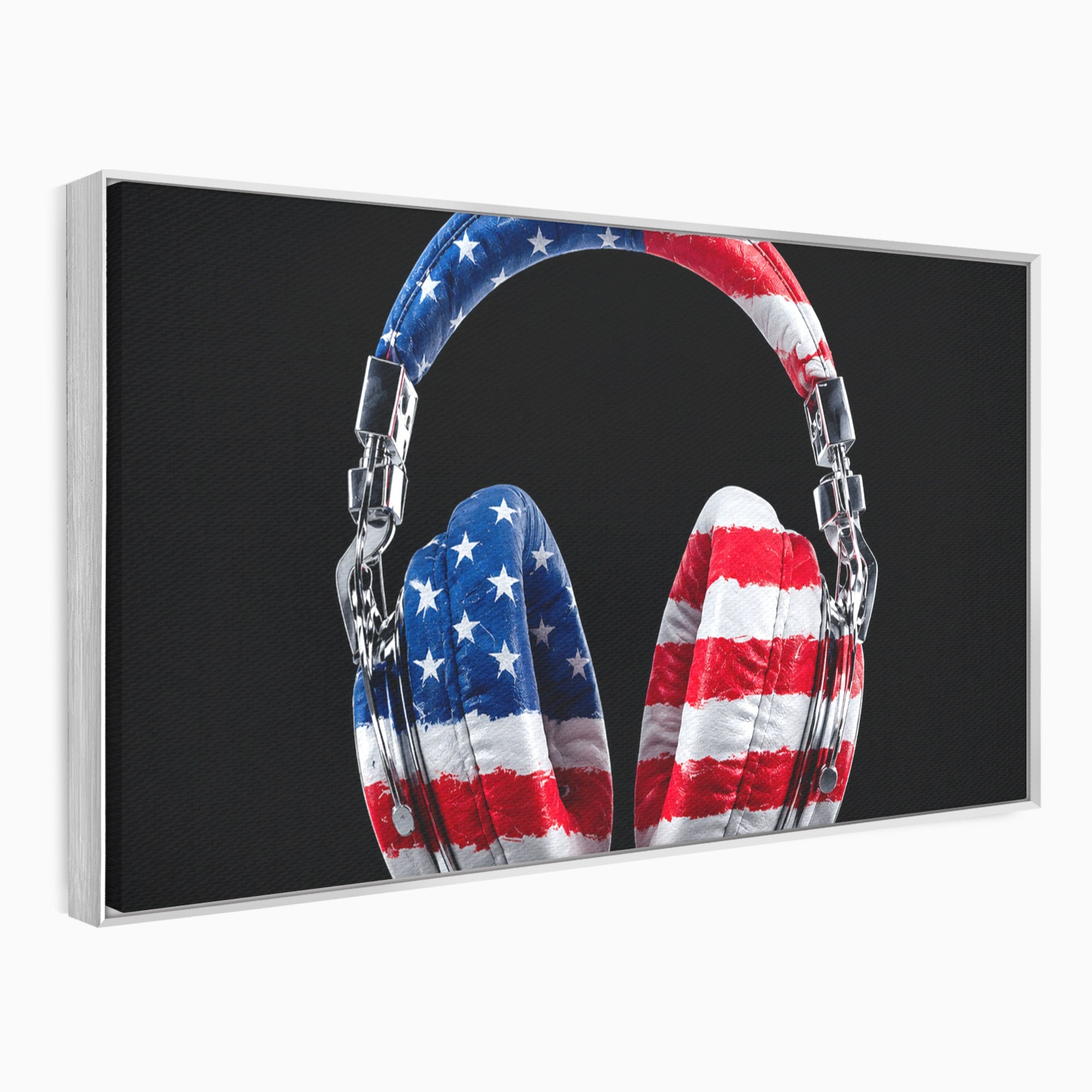 Tablou Canvas Premium LuxCanva® R1041, Castile Patriotice, Castile, Stele, Drapel, Muzica, Birou, Culori Vibrante