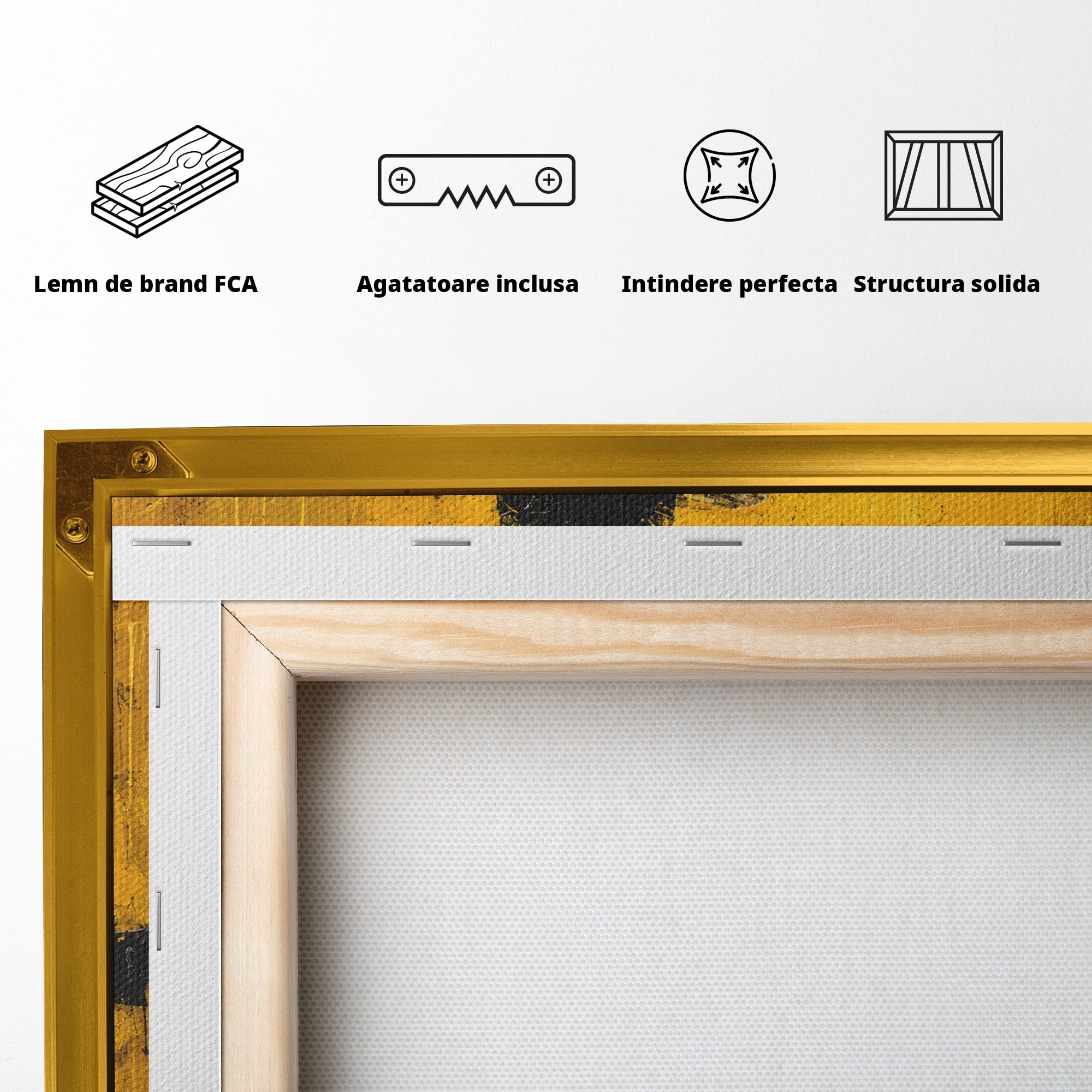 Tablou Canvas Premium LuxCanva® R1047, Chitaristul Misterios, Chitarist, Muzica, Silhouette, Living, Dormitor, Culori Vibrante