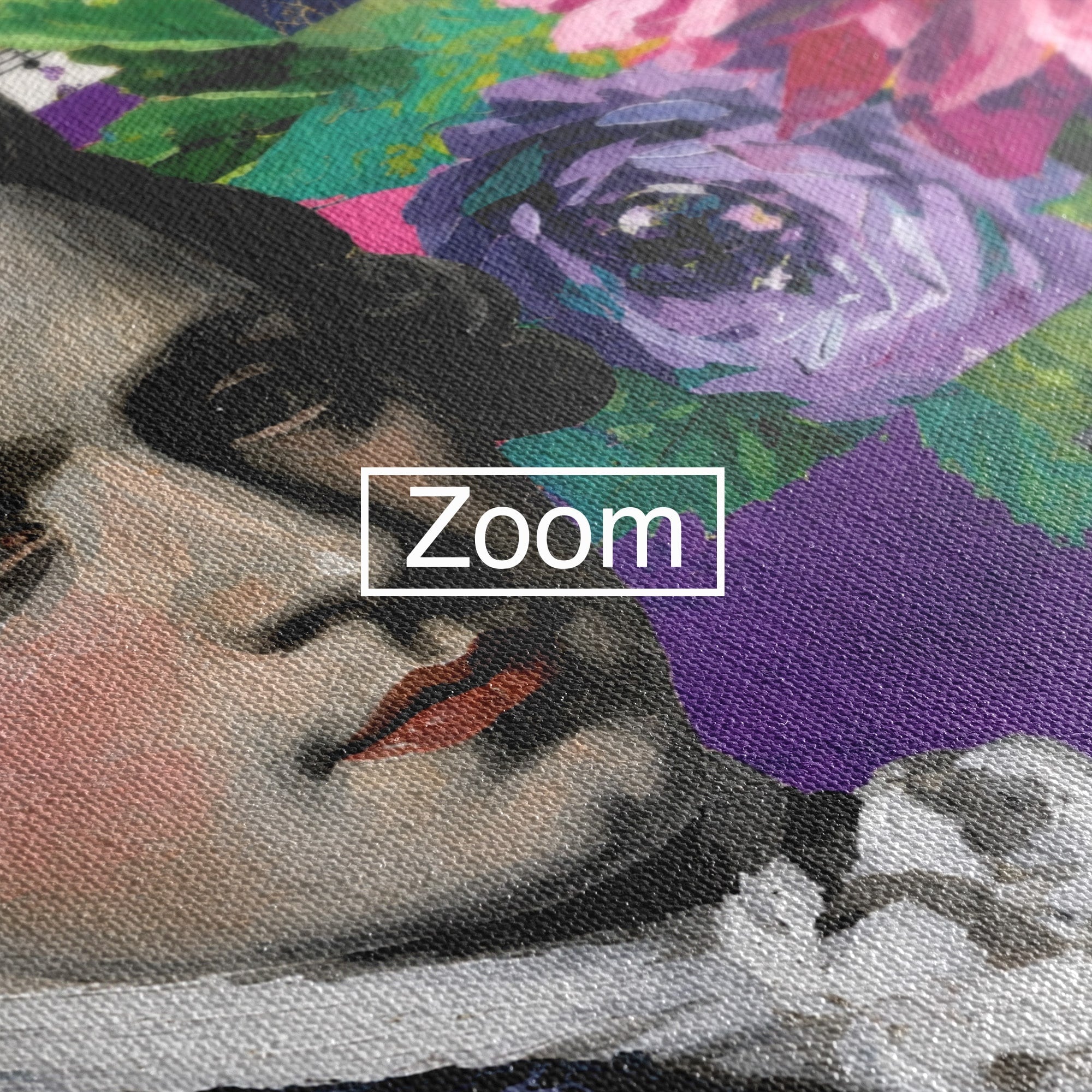 Tablou Canvas Premium LuxCanva® R1051, Portretul Lui Mozart, Portret, Muzician, Clasic, Living, Birou, Culori Vibrante