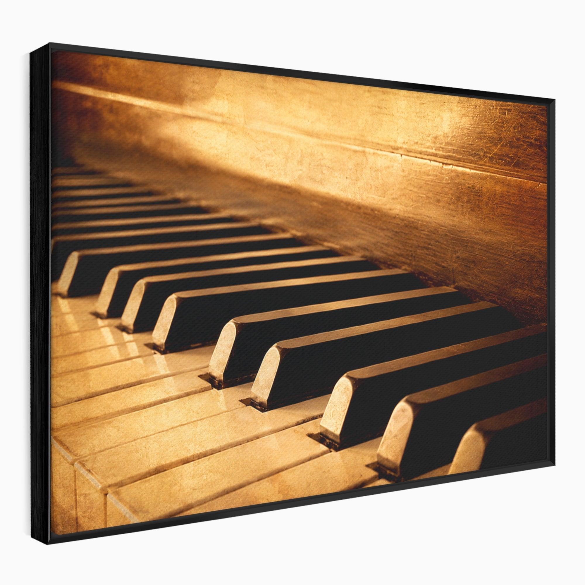 Tablou Canvas Premium LuxCanva® R1057, Pian Vintage, Pian, Muzica, Vintage, Arta, Birou, Living, Culori Vibrante