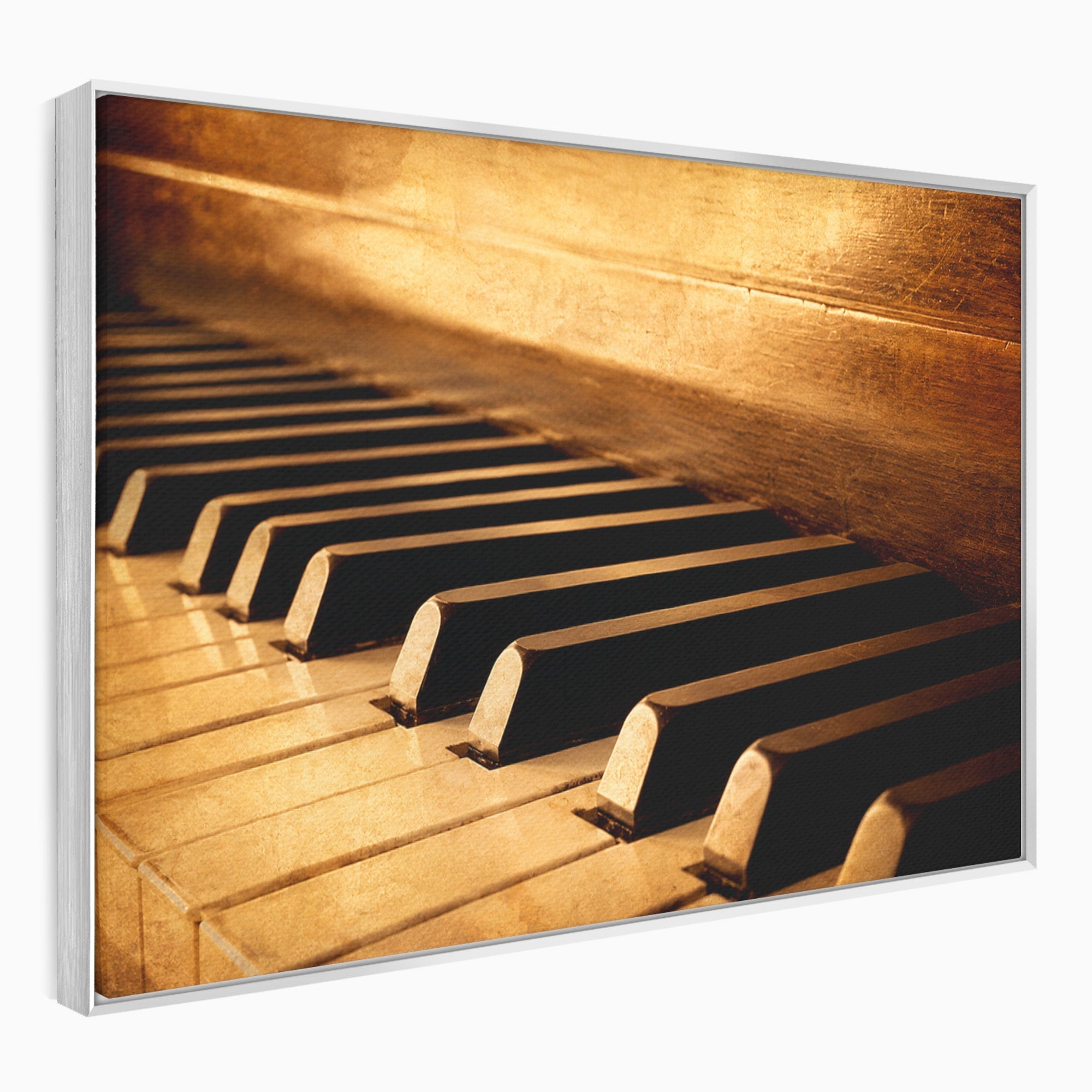 Tablou Canvas Premium LuxCanva® R1057, Pian Vintage, Pian, Muzica, Vintage, Arta, Birou, Living, Culori Vibrante