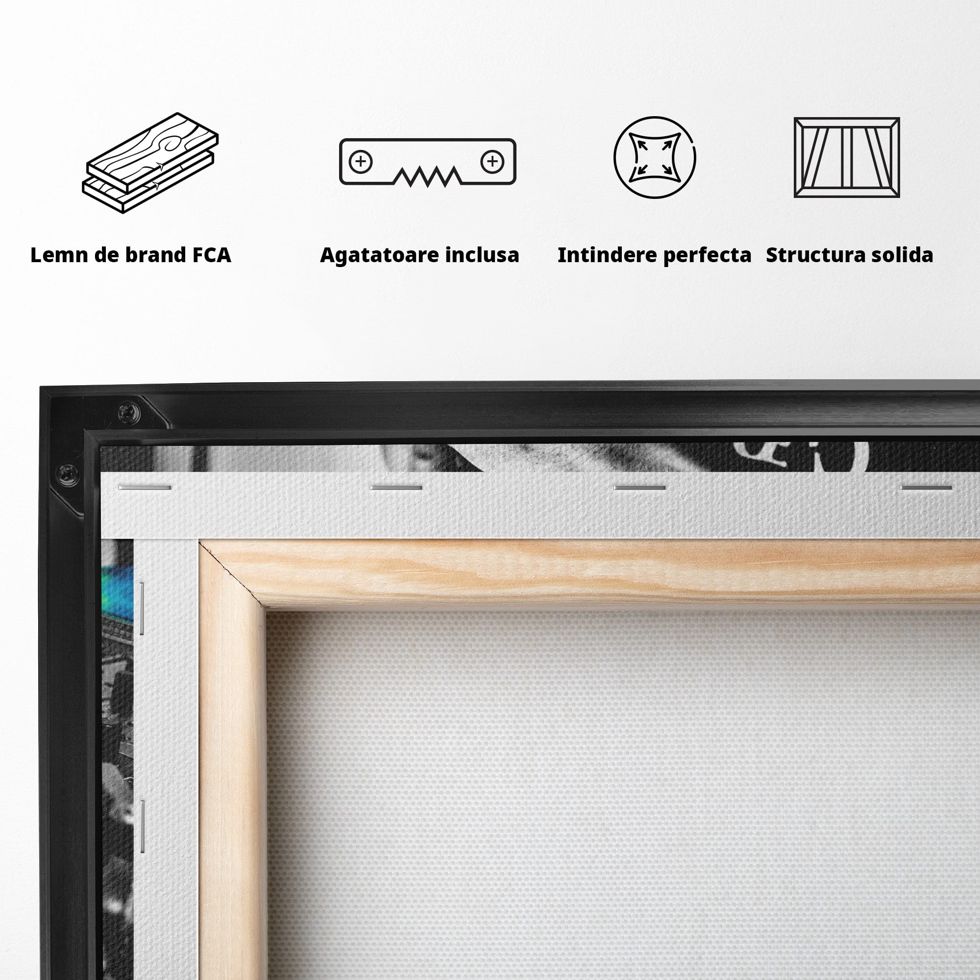 Tablou Canvas Premium LuxCanva® R1060, DJ La Platane, DJ, Muzica, Vinil, Mana, Living, Modern, Energetic, Culori Vibrante