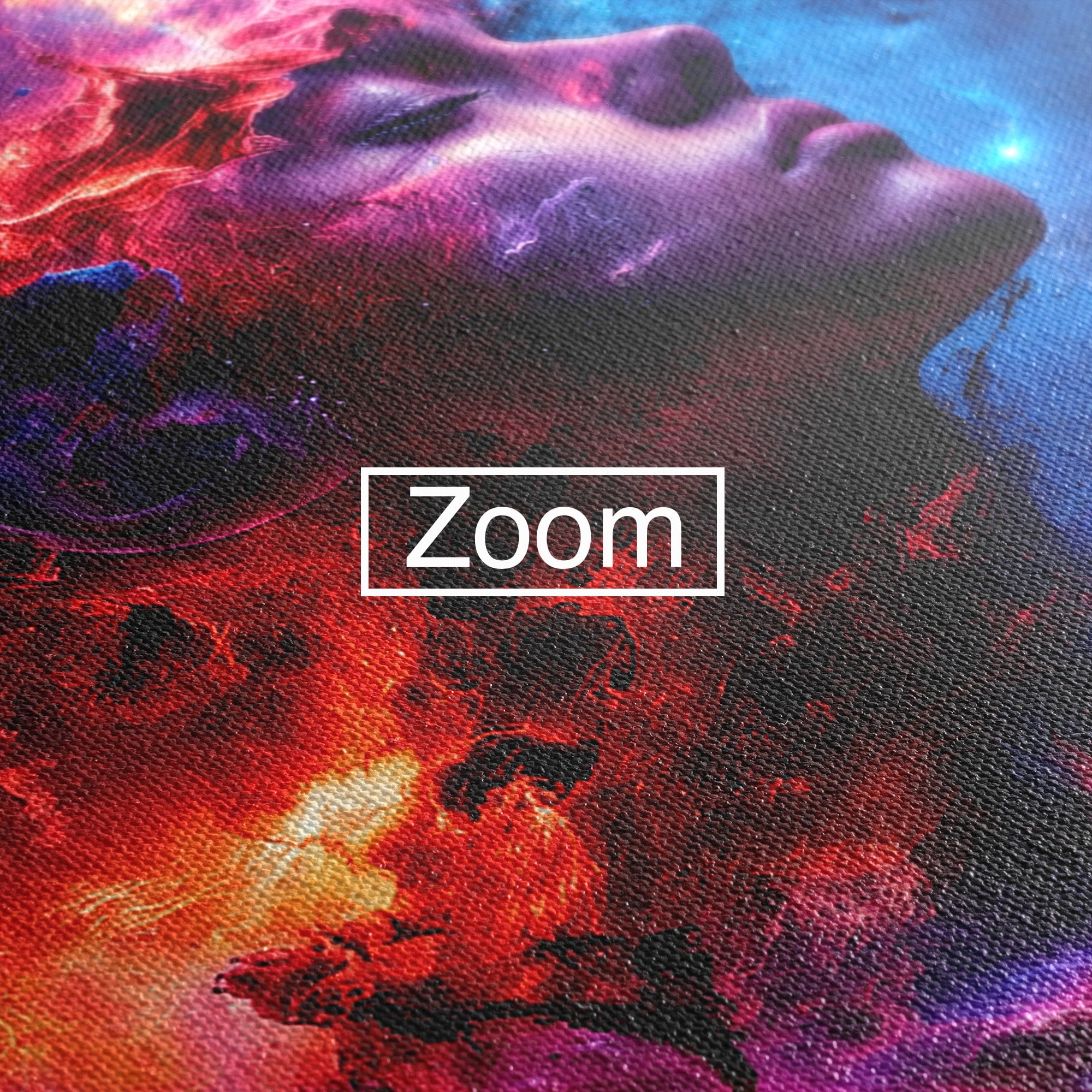 Tablou Canvas Premium LuxCanva® S1005, Vis Cosmic, Portret, Abstract, Spatiu, Fantezie, Dormitor, Culori Vibrante