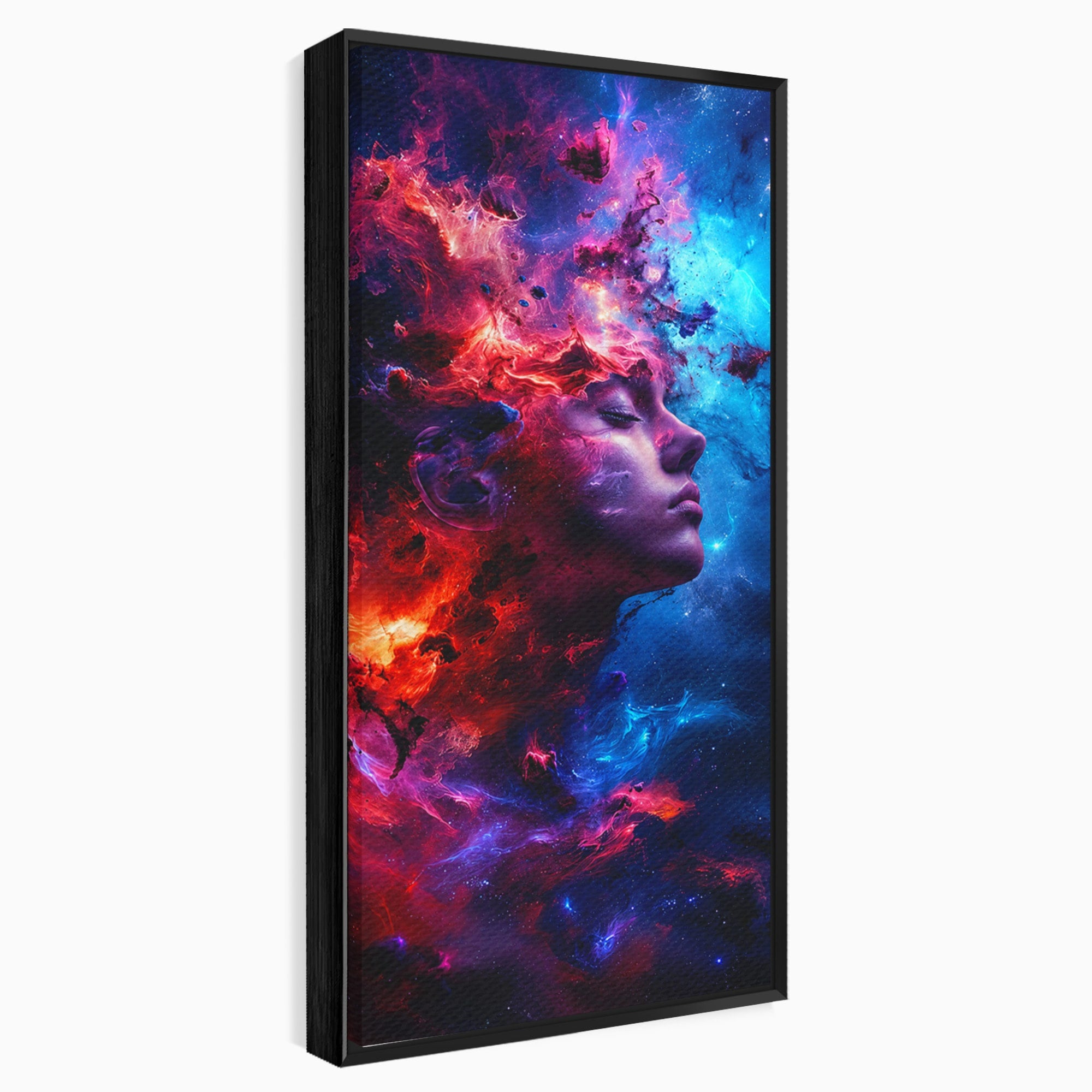 Tablou Canvas Premium LuxCanva® S1005, Vis Cosmic, Portret, Abstract, Spatiu, Fantezie, Dormitor, Culori Vibrante