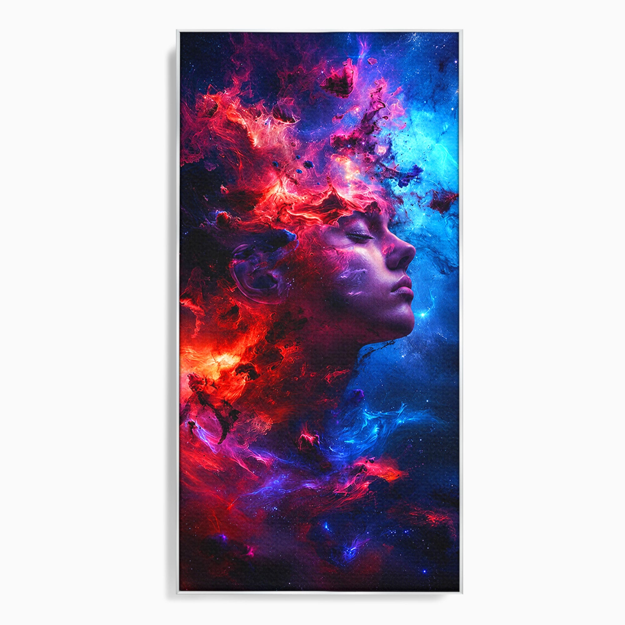 Tablou Canvas Premium LuxCanva® S1005, Vis Cosmic, Portret, Abstract, Spatiu, Fantezie, Dormitor, Culori Vibrante