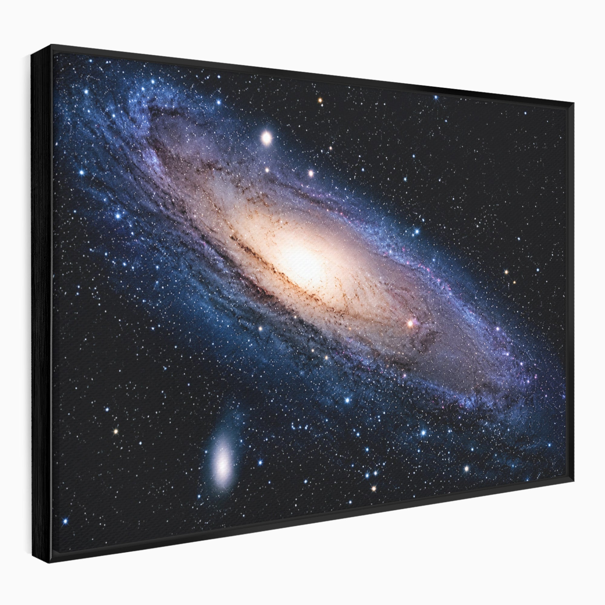 Tablou Canvas Premium LuxCanva® S1017, Galaxia Andromeda, Galaxie, Spatiu, Univers, Astronomie, Dormitor, Birou, Culori Vibrante