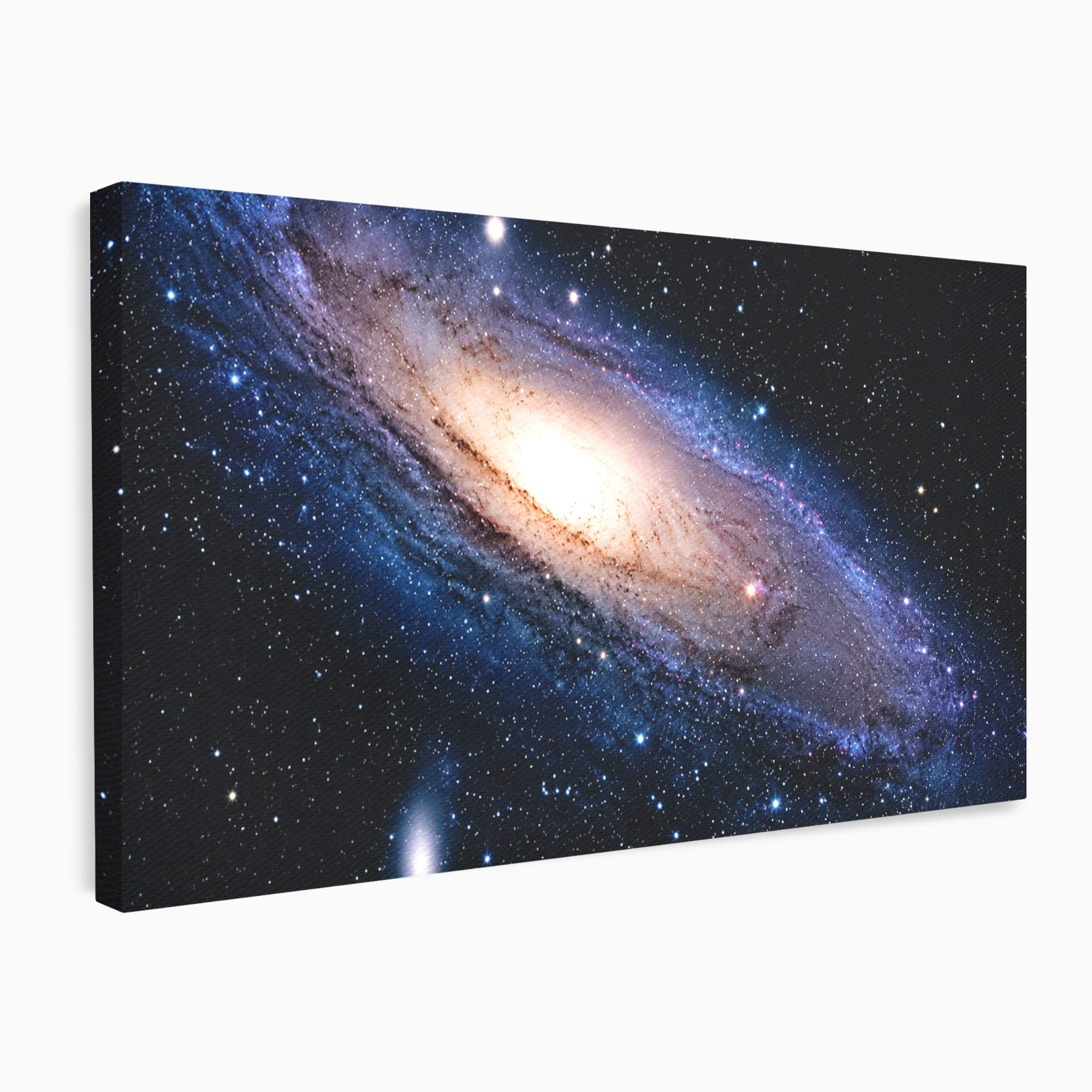 Tablou Canvas Premium LuxCanva® S1017, Galaxia Andromeda, Galaxie, Spatiu, Univers, Astronomie, Dormitor, Birou, Culori Vibrante