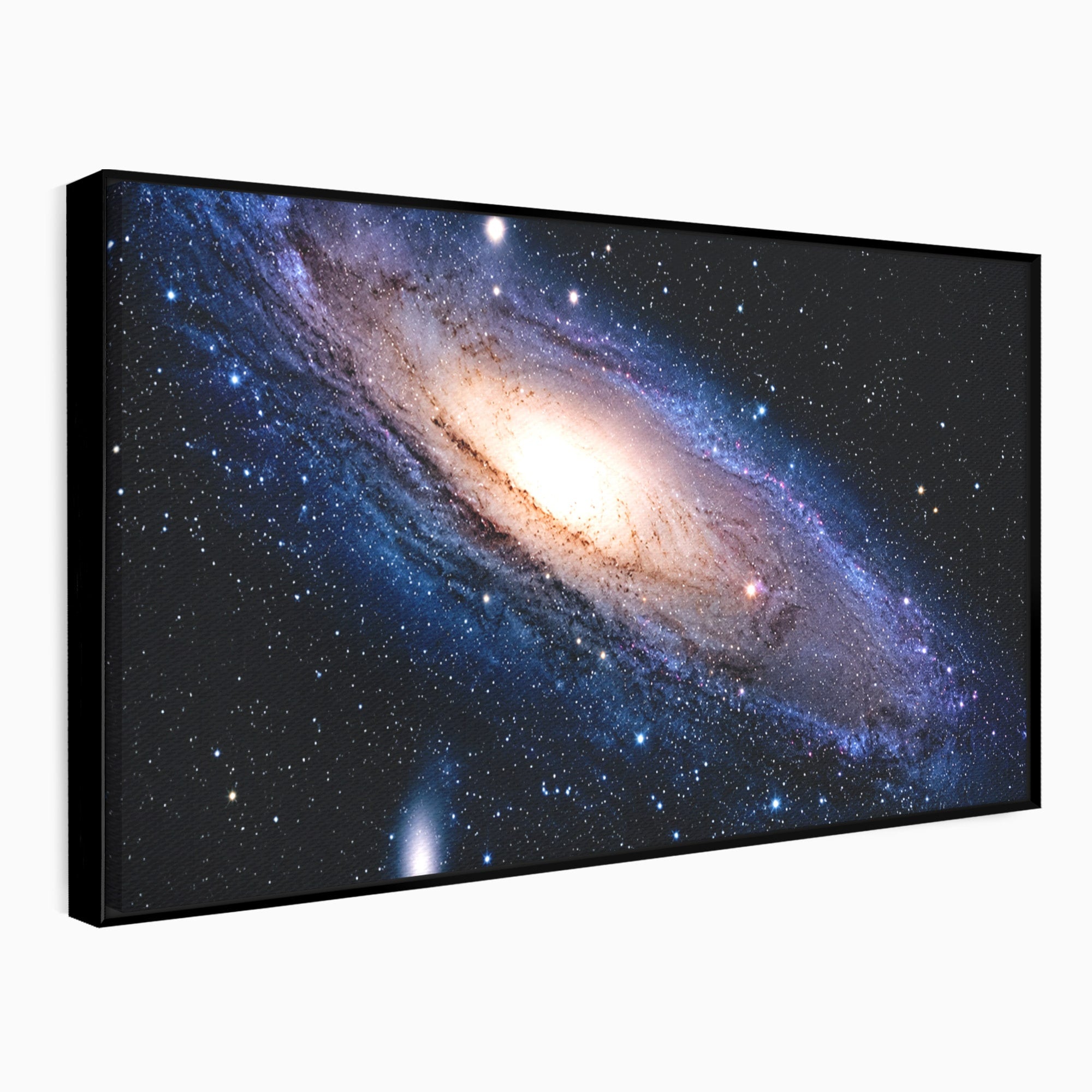 Tablou Canvas Premium LuxCanva® S1017, Galaxia Andromeda, Galaxie, Spatiu, Univers, Astronomie, Dormitor, Birou, Culori Vibrante