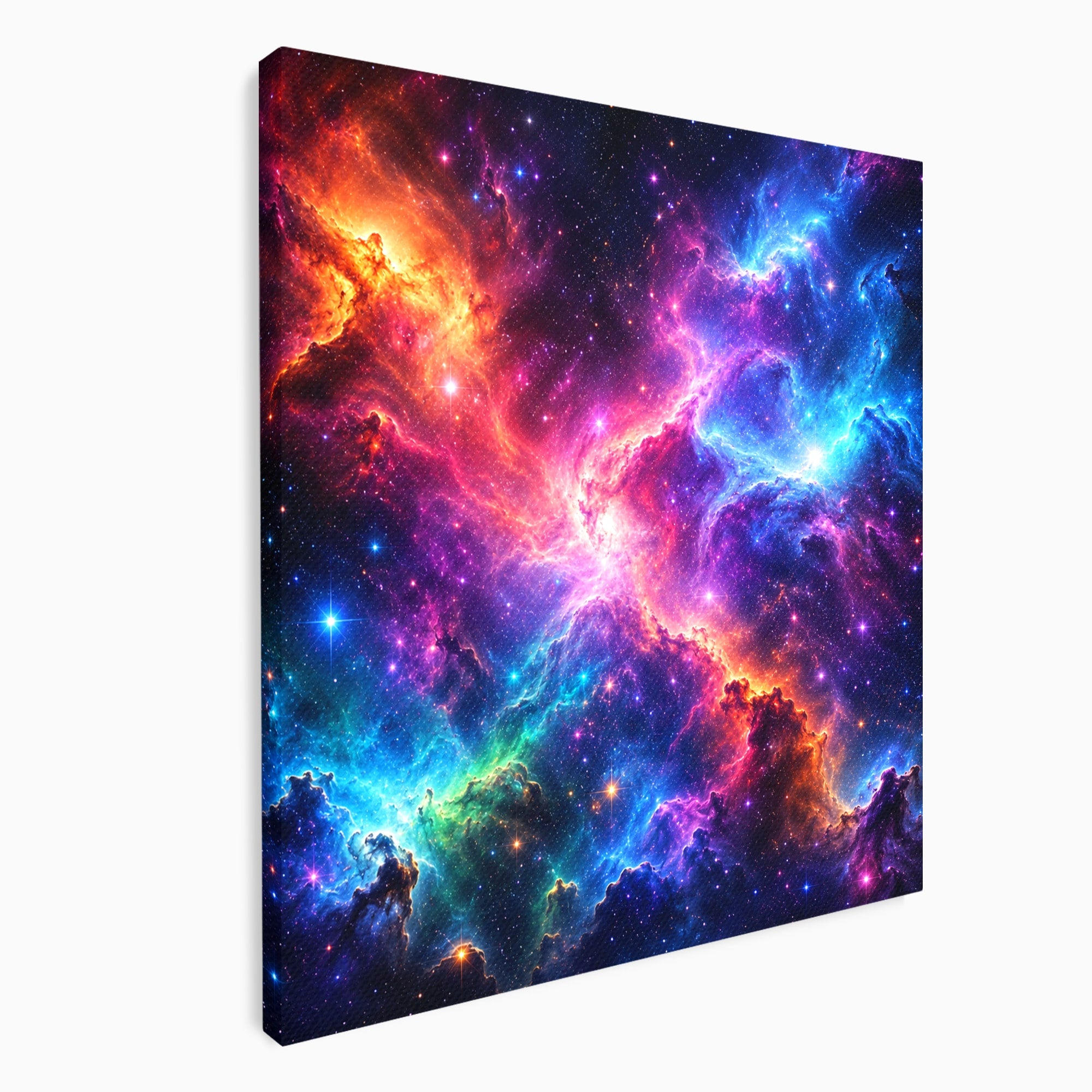 Tablou Canvas Premium LuxCanva® S1042, Nebuloasa Cosmica, Spatiu, Univers, Stele, Dormitor, Living, Culori Vibrante