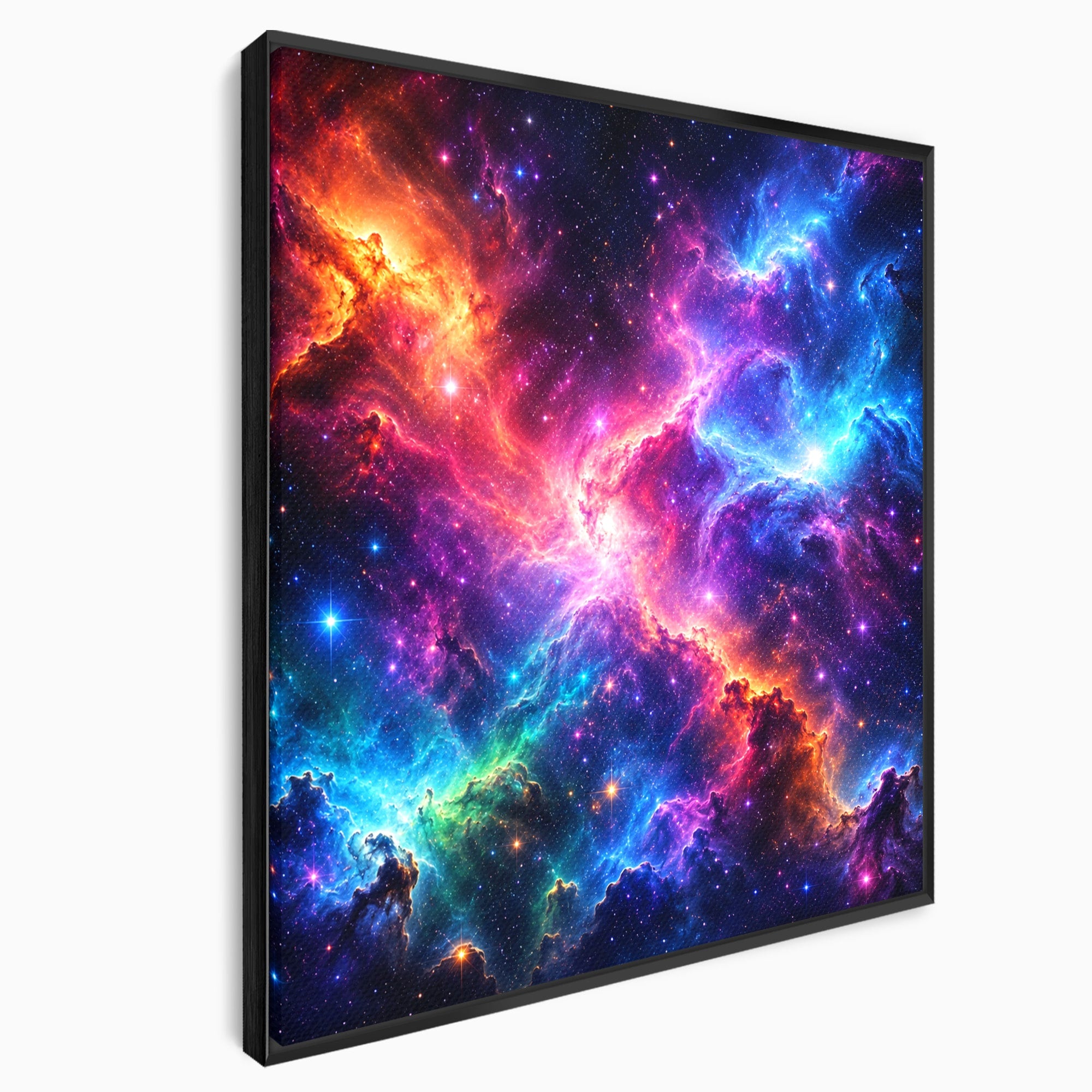 Tablou Canvas Premium LuxCanva® S1042, Nebuloasa Cosmica, Spatiu, Univers, Stele, Dormitor, Living, Culori Vibrante