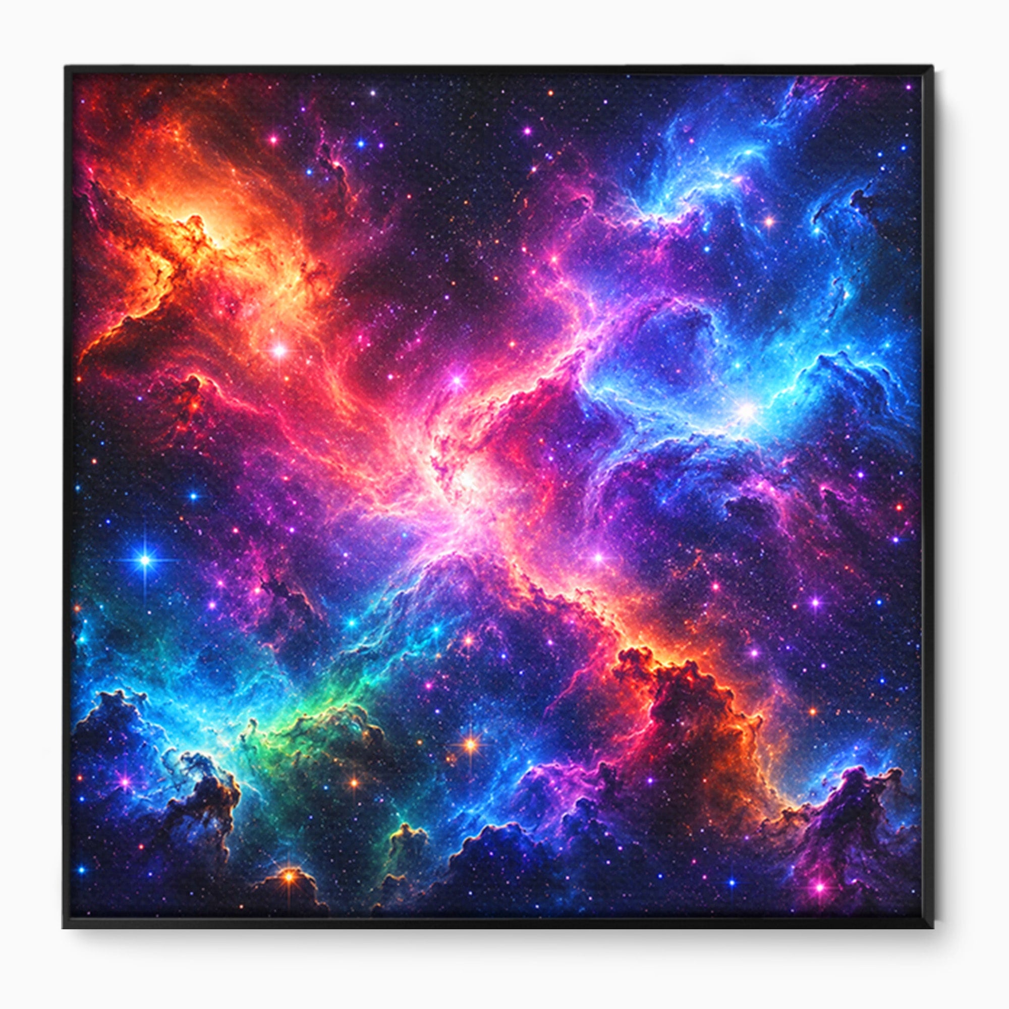 Tablou Canvas Premium LuxCanva® S1042, Nebuloasa Cosmica, Spatiu, Univers, Stele, Dormitor, Living, Culori Vibrante