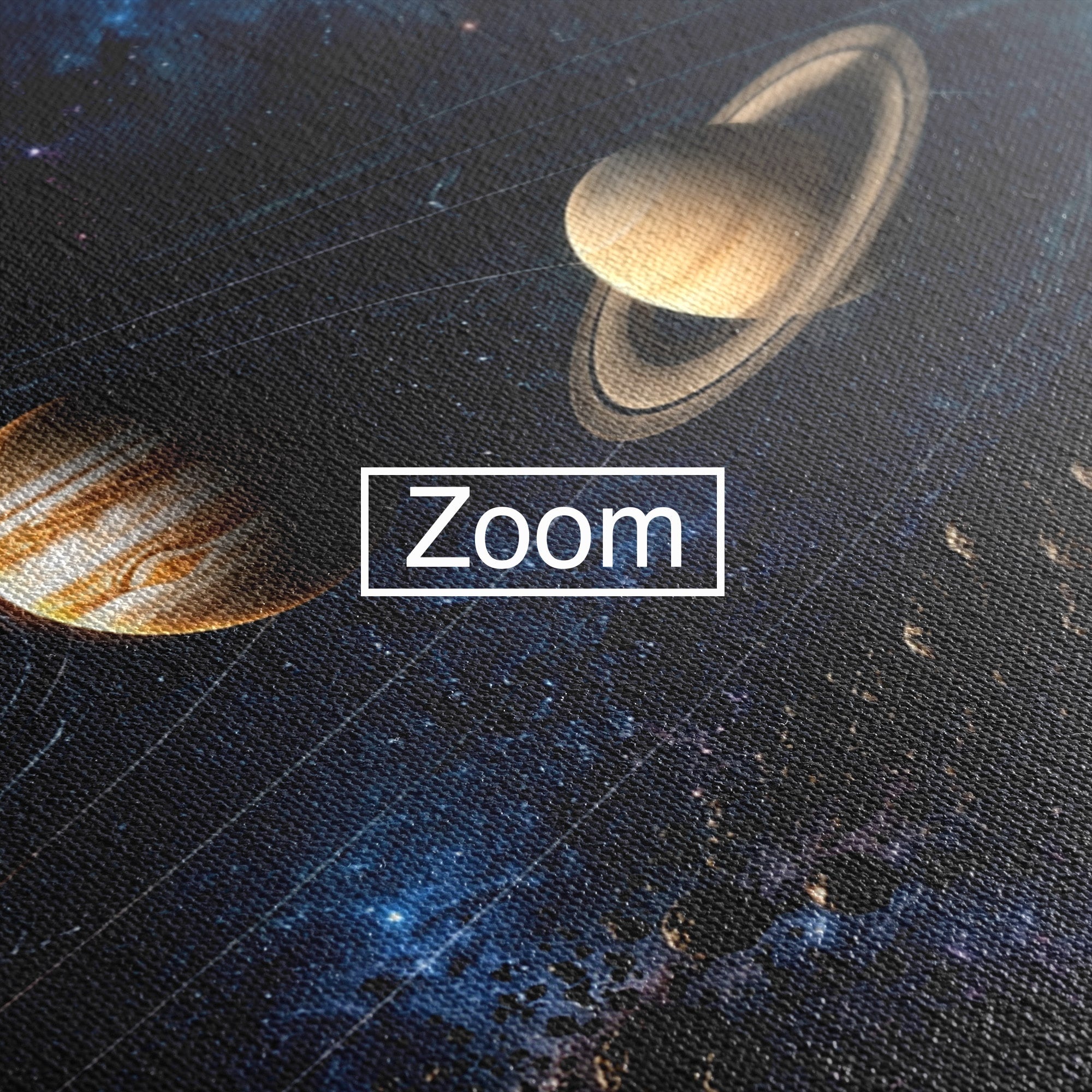 Tablou Canvas Premium LuxCanva® S1046, Sistem Solar Cosmic, Sistem Solar, Planete, Spatiu, Astronomie, Birou, Culori Vibrante
