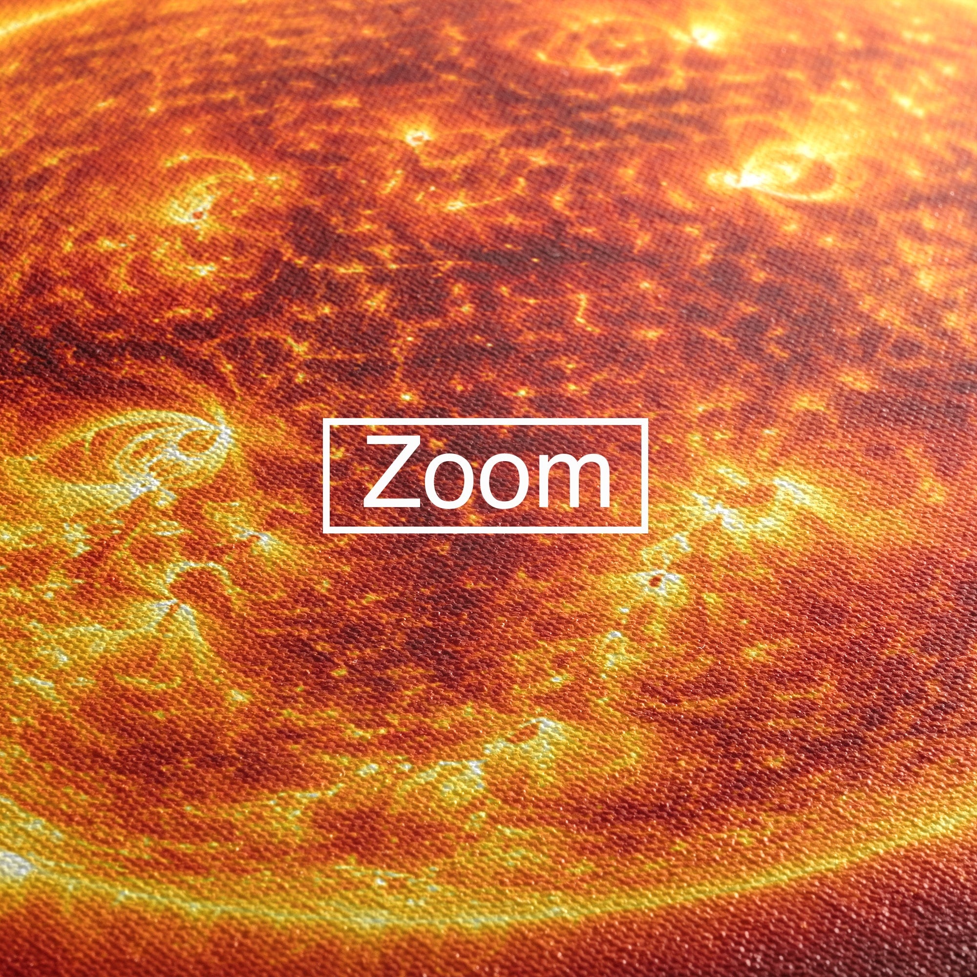 Tablou Canvas Premium LuxCanva® S1049, Soarele Incandescent, Soare, Spatiu, Univers, Astronomie, Dormitor, Culori Vibrante