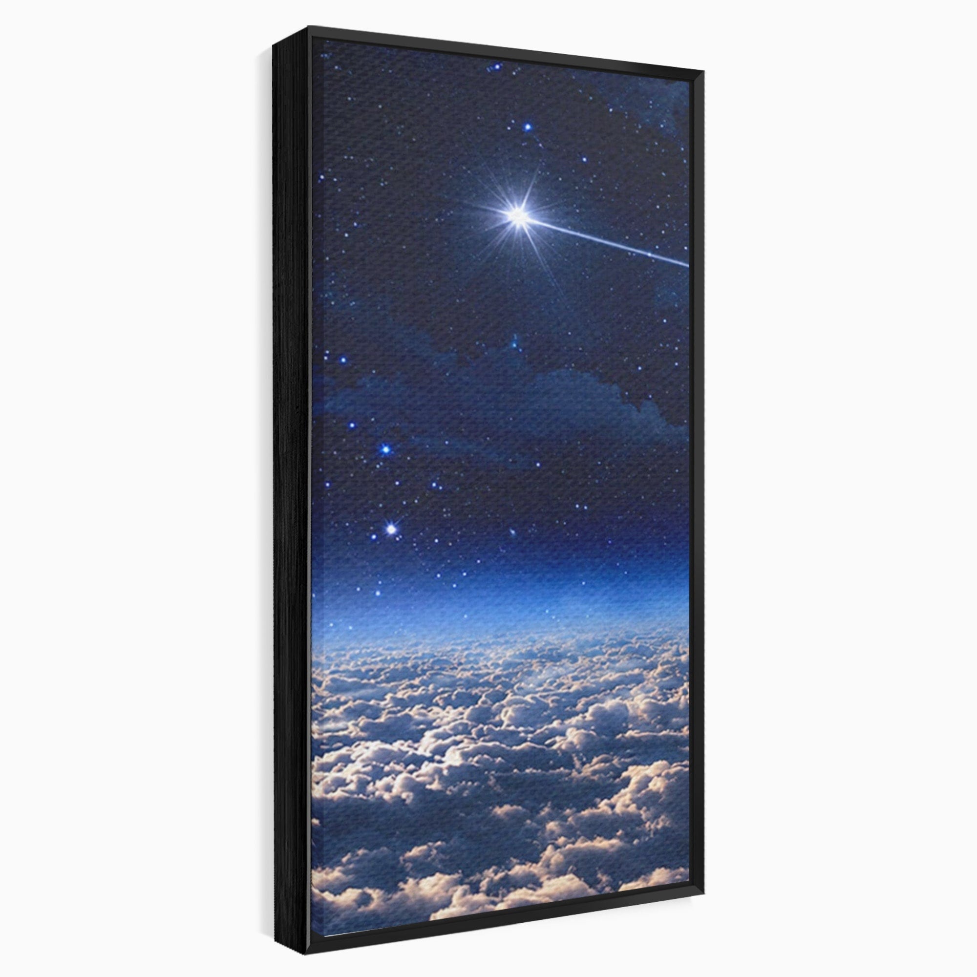 Set 2 Tablouri Canvas Premium LuxCanva® S2-1014, Constelatie Deasupra Norilor, Constelatie, Nori, Noapte, Cer, Dormitor, Culori Vibrante