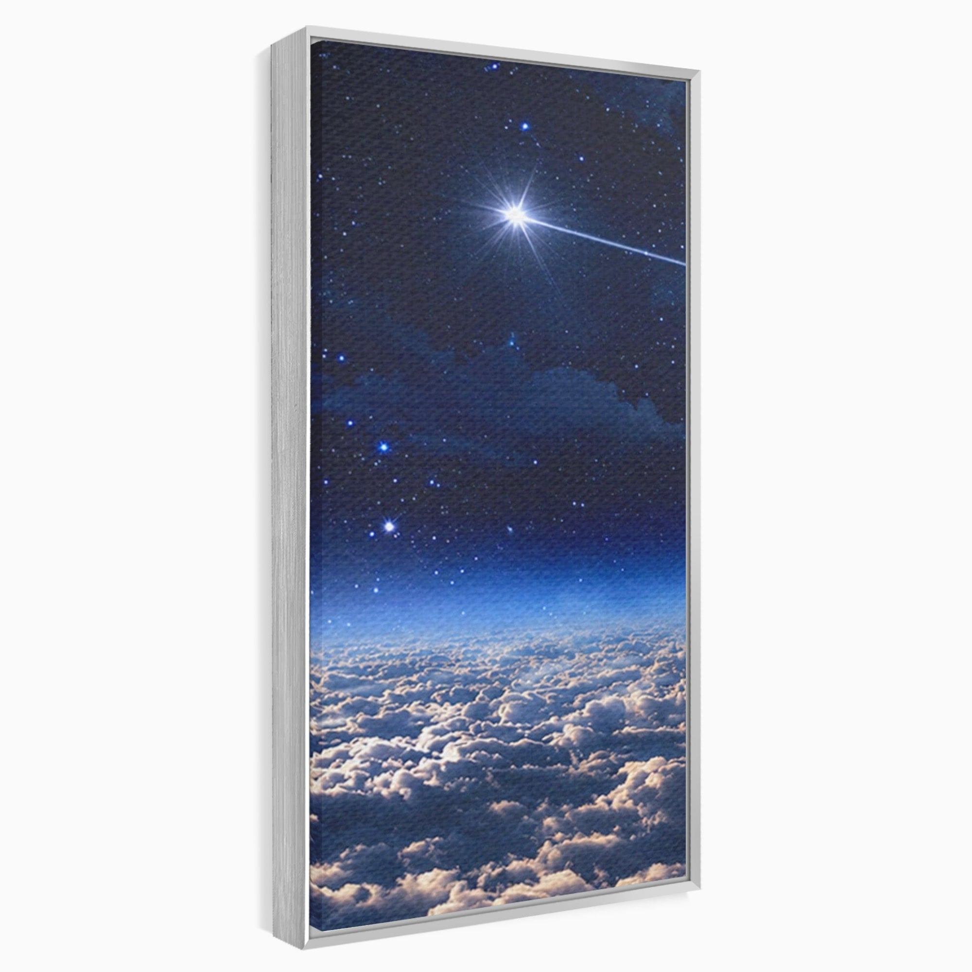 Set 2 Tablouri Canvas Premium LuxCanva® S2-1014, Constelatie Deasupra Norilor, Constelatie, Nori, Noapte, Cer, Dormitor, Culori Vibrante