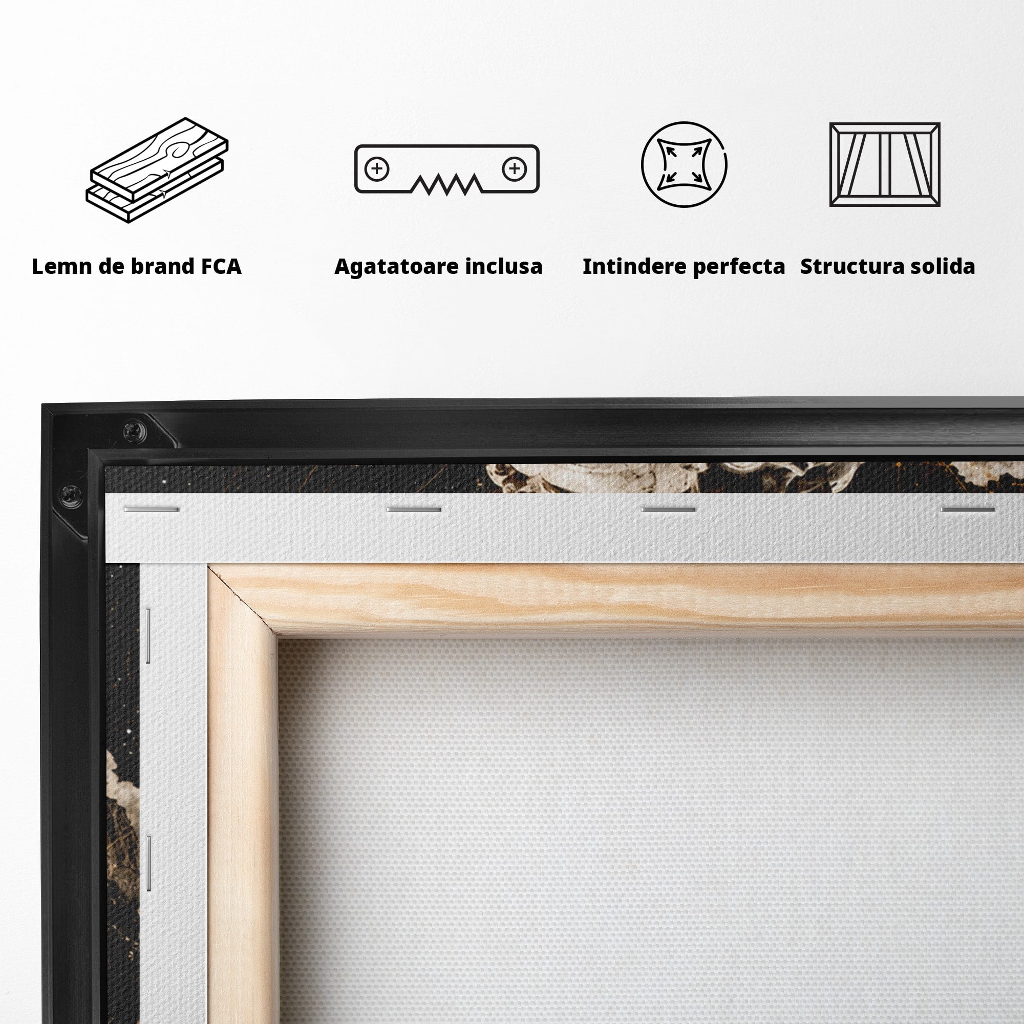 Tablou Canvas Premium LuxCanva® T1005, Zeul Antic, Sculptura, Zeitate, Sculptura, Mitologie, Univers, Dormitor, Living, Culori Vibrante