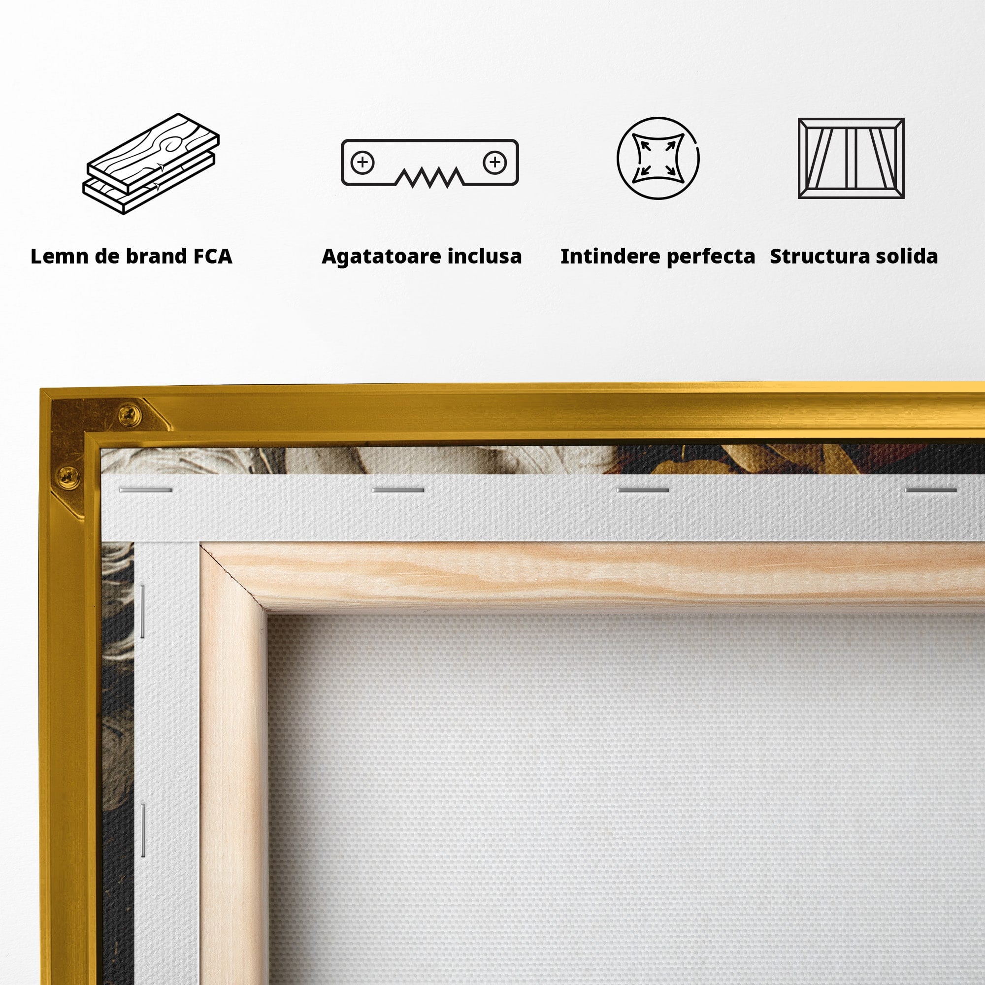 Tablou Canvas Premium LuxCanva® T1007, Zeita de Marmura, Zeita, Marmura, Arta Clasica, Eleganta, Dormitor, Culori Vibrante