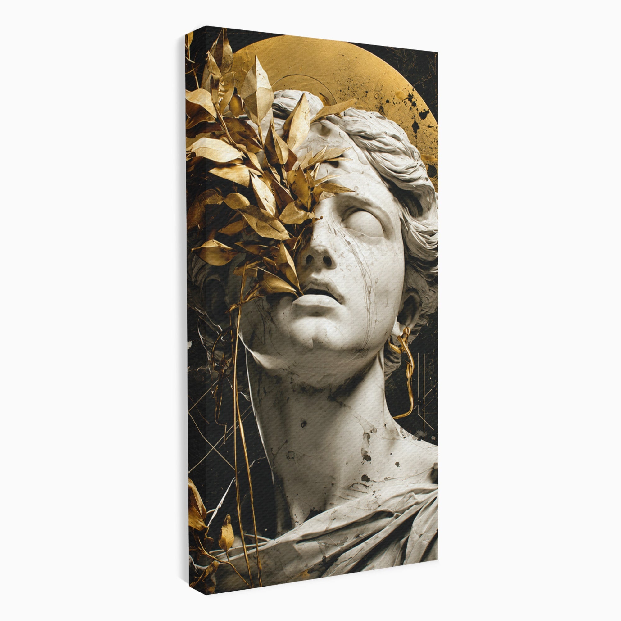 Tablou Canvas Premium LuxCanva® T1007, Zeita de Marmura, Zeita, Marmura, Arta Clasica, Eleganta, Dormitor, Culori Vibrante
