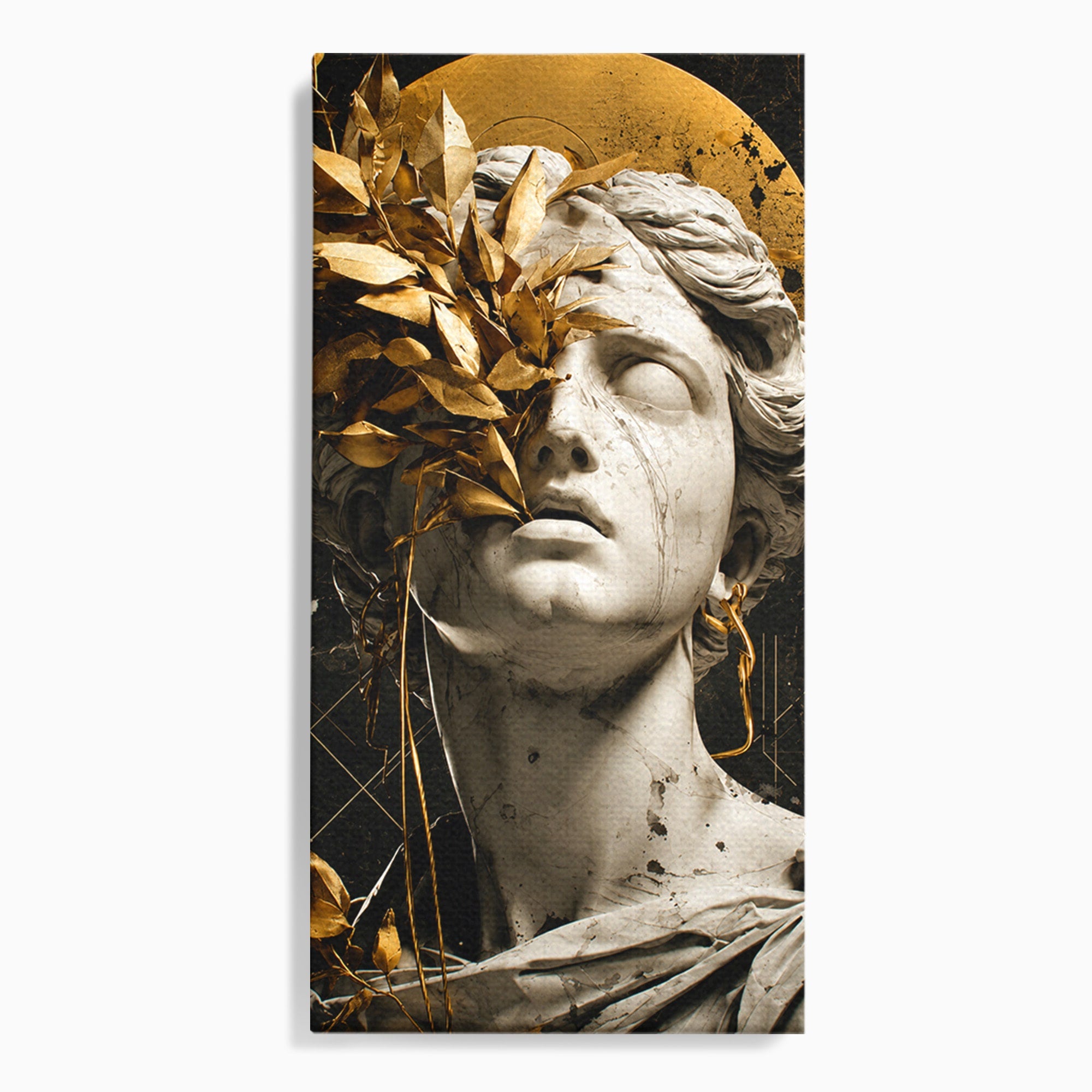 Tablou Canvas Premium LuxCanva® T1007, Zeita de Marmura, Zeita, Marmura, Arta Clasica, Eleganta, Dormitor, Culori Vibrante