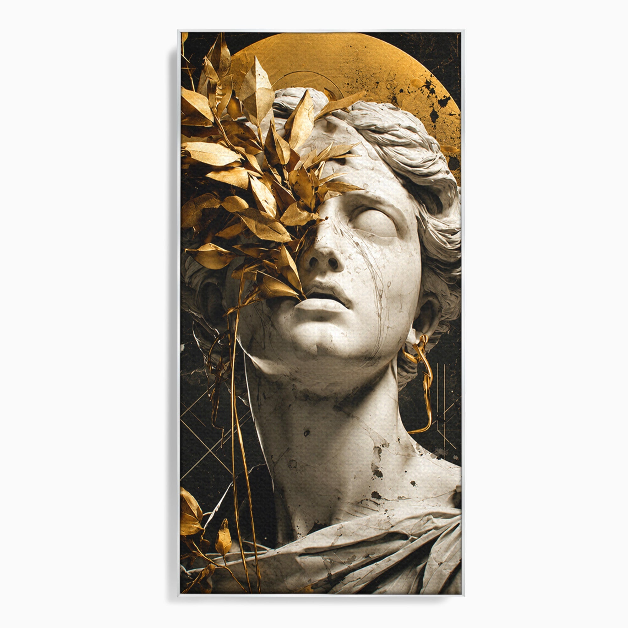 Tablou Canvas Premium LuxCanva® T1007, Zeita de Marmura, Zeita, Marmura, Arta Clasica, Eleganta, Dormitor, Culori Vibrante